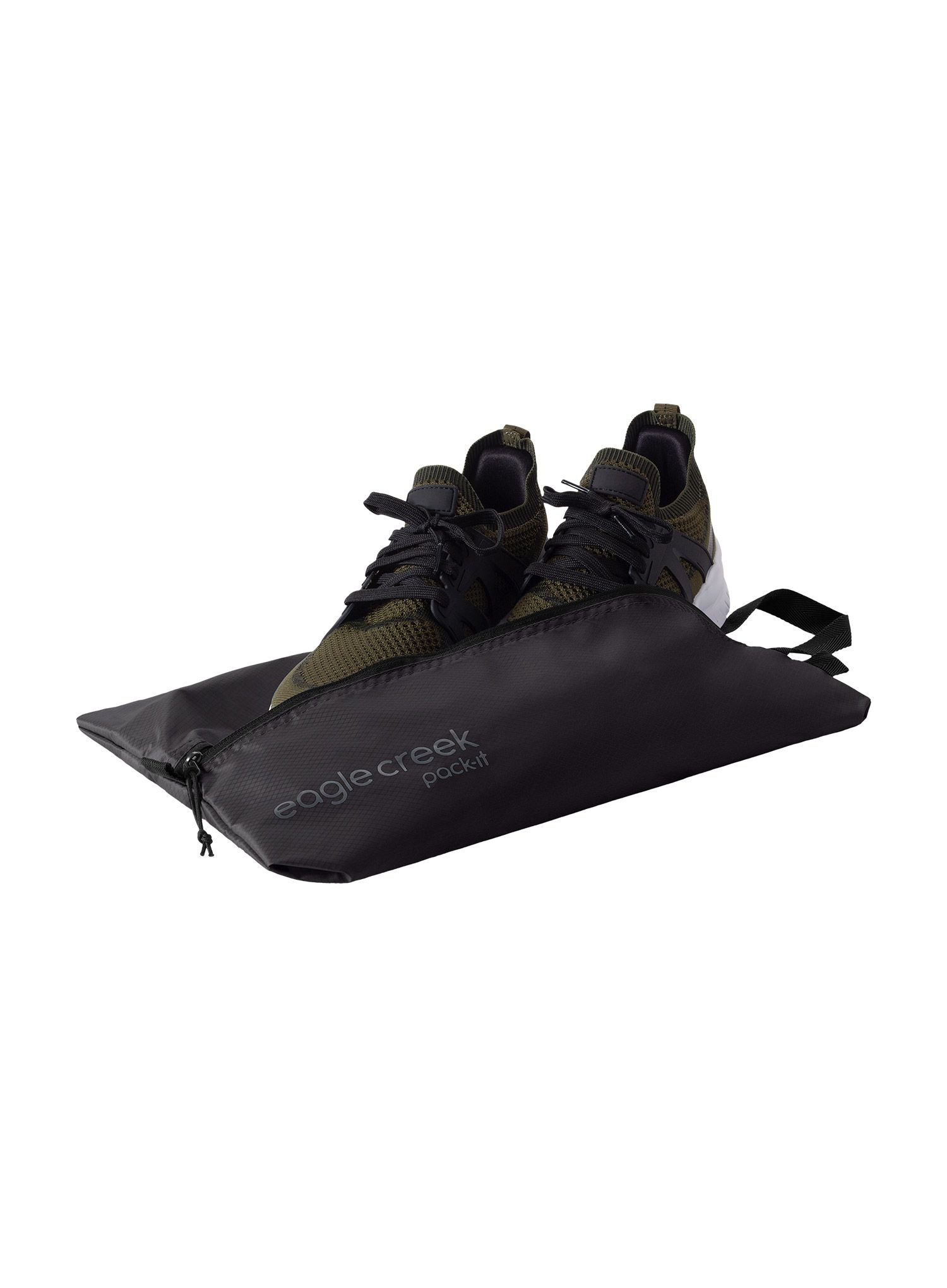 Torba Eagle Creek Pack-It Isolate Shoe Sack - black/black