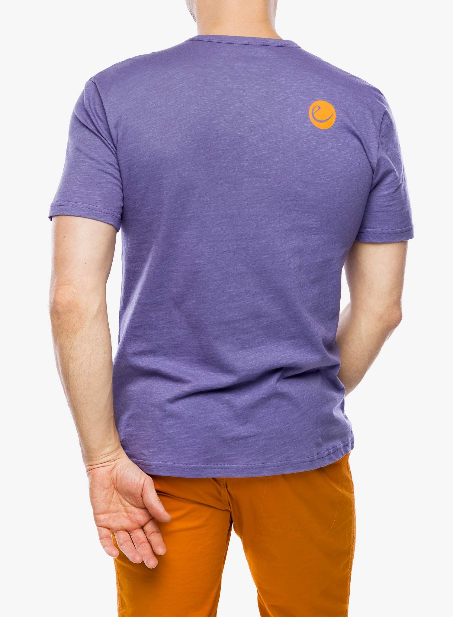 Bombažna majica Edelrid Me Highball T-Shirt IV - lilac