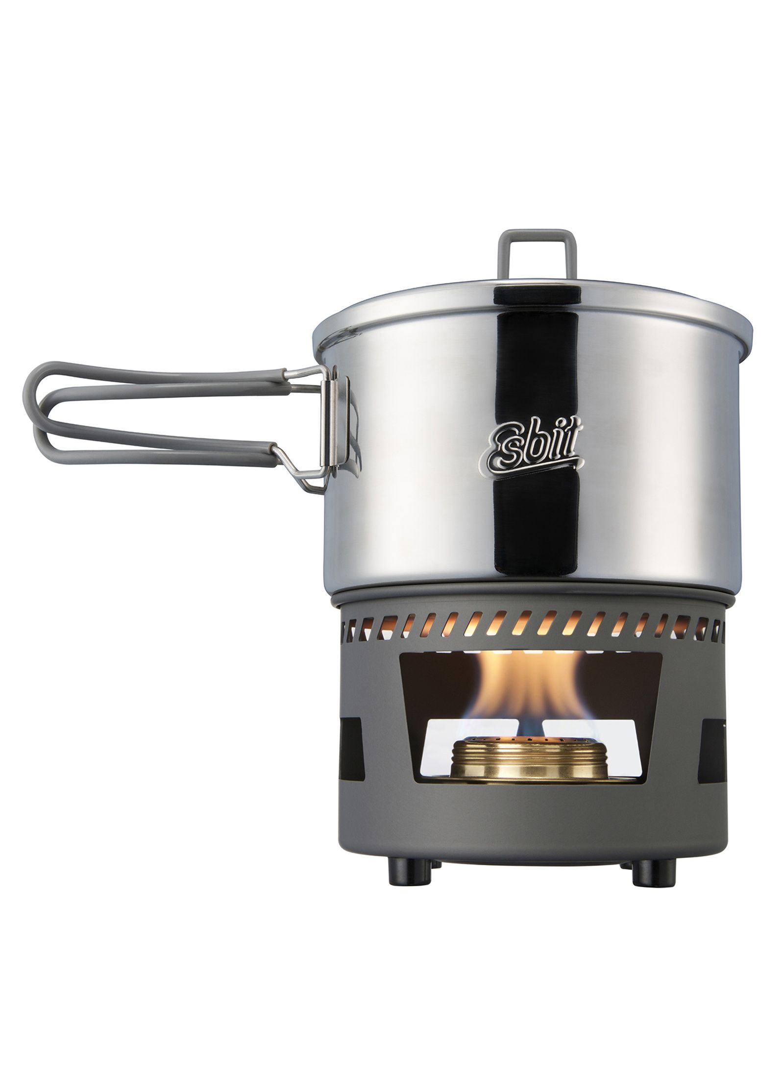 Komplet za kuhanje Esbit Cookset with Alcohol Burner 1500 ml - steel