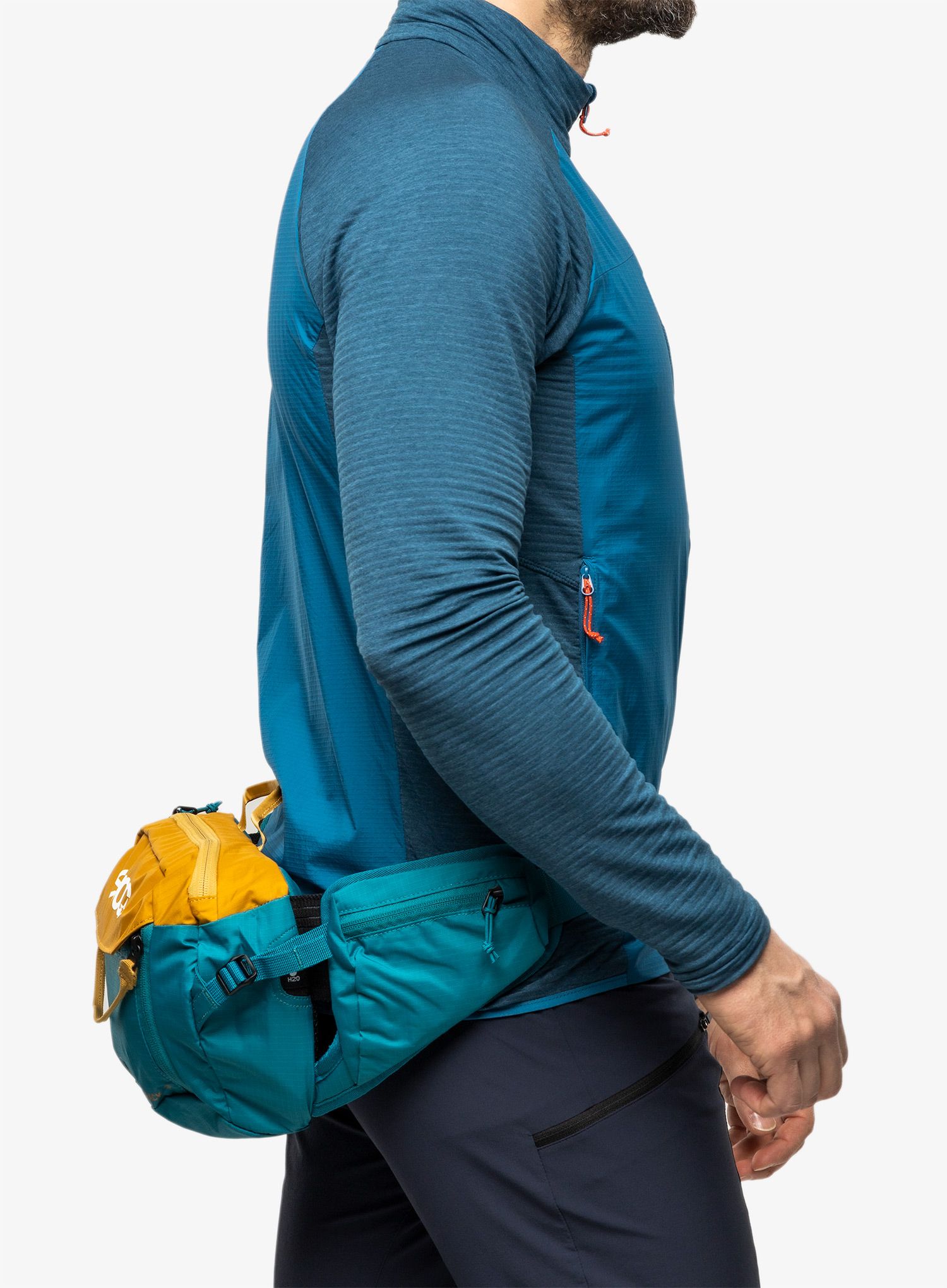 Kolesarska torbica za okoli pasu Evoc Hip Pack 3 - loam/ocean