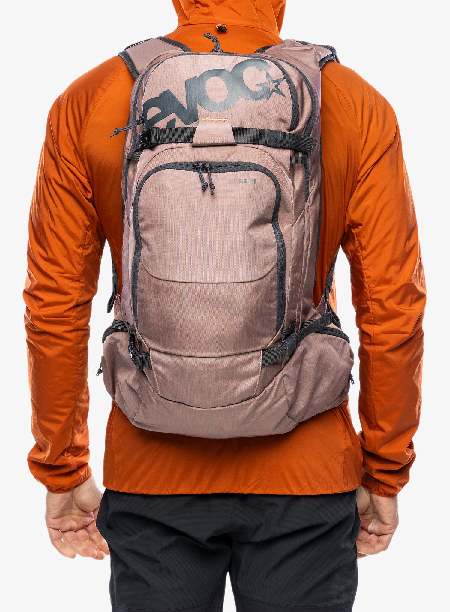 Nahrbtnik za turno smučanje Evoc Line 20 - dusty pink