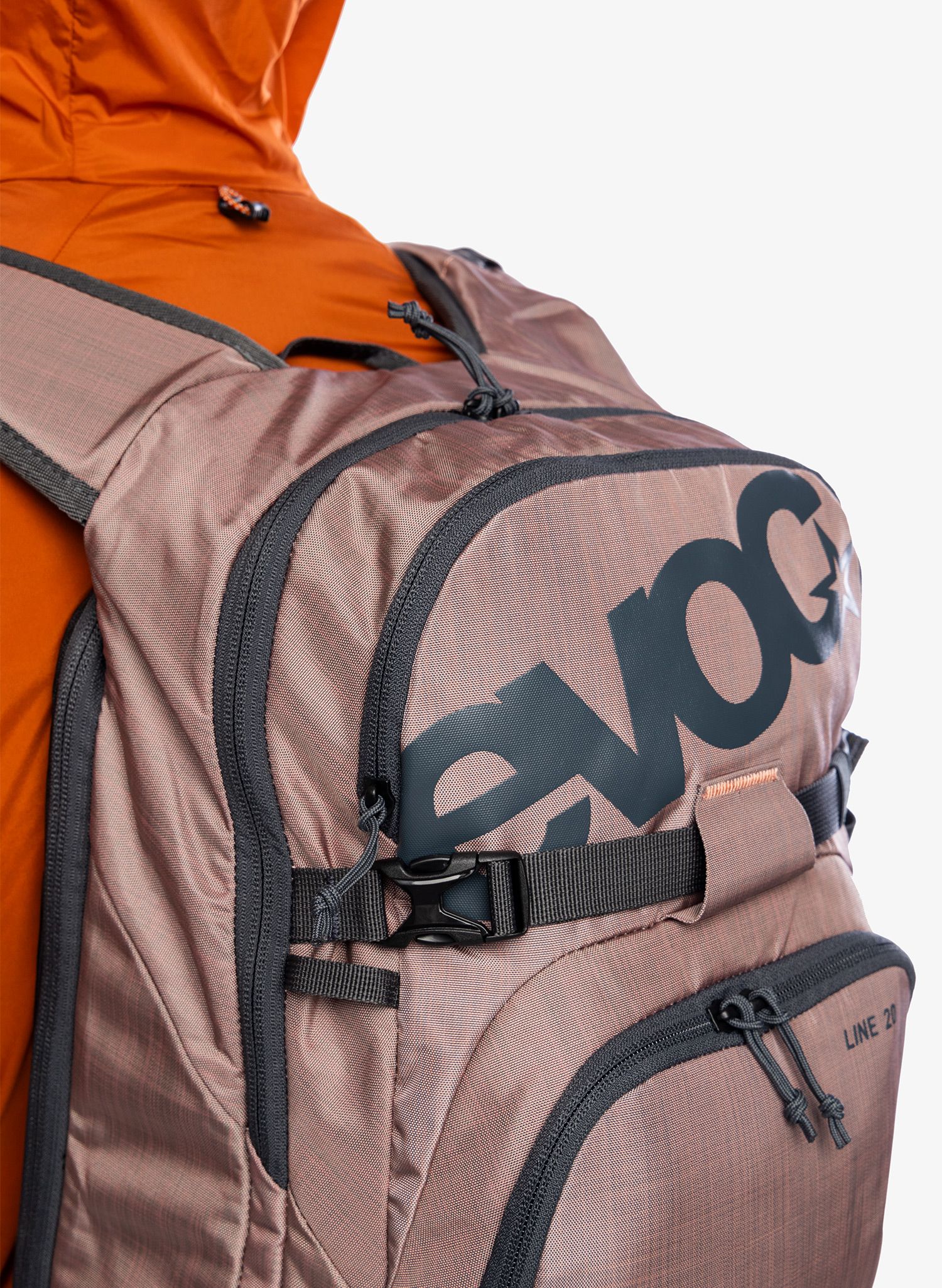 Nahrbtnik za turno smučanje Evoc Line 20 - dusty pink