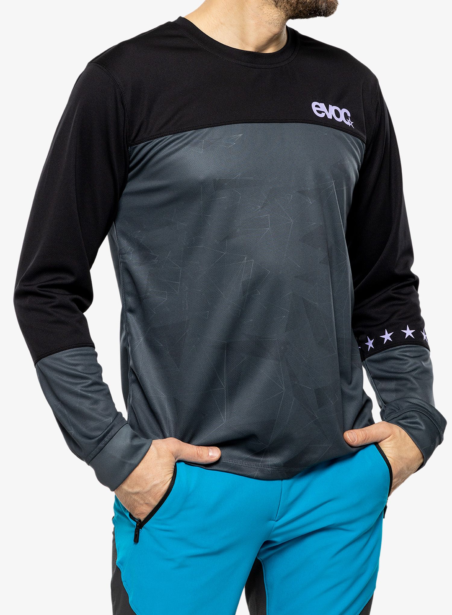 Kolesarska jopa Evoc Long Sleeve Jersey - multicolour