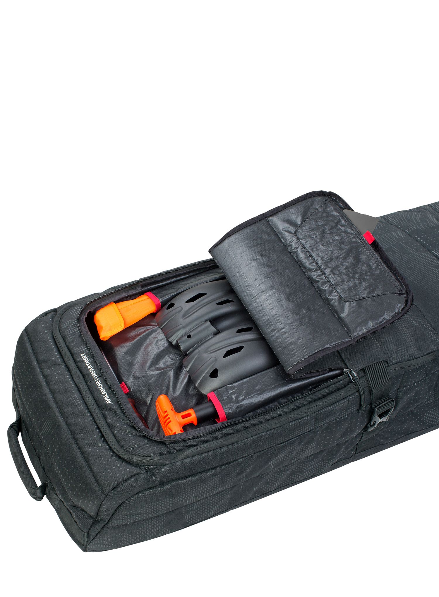 Torba za smuči Evoc Snow Gear Roller - black