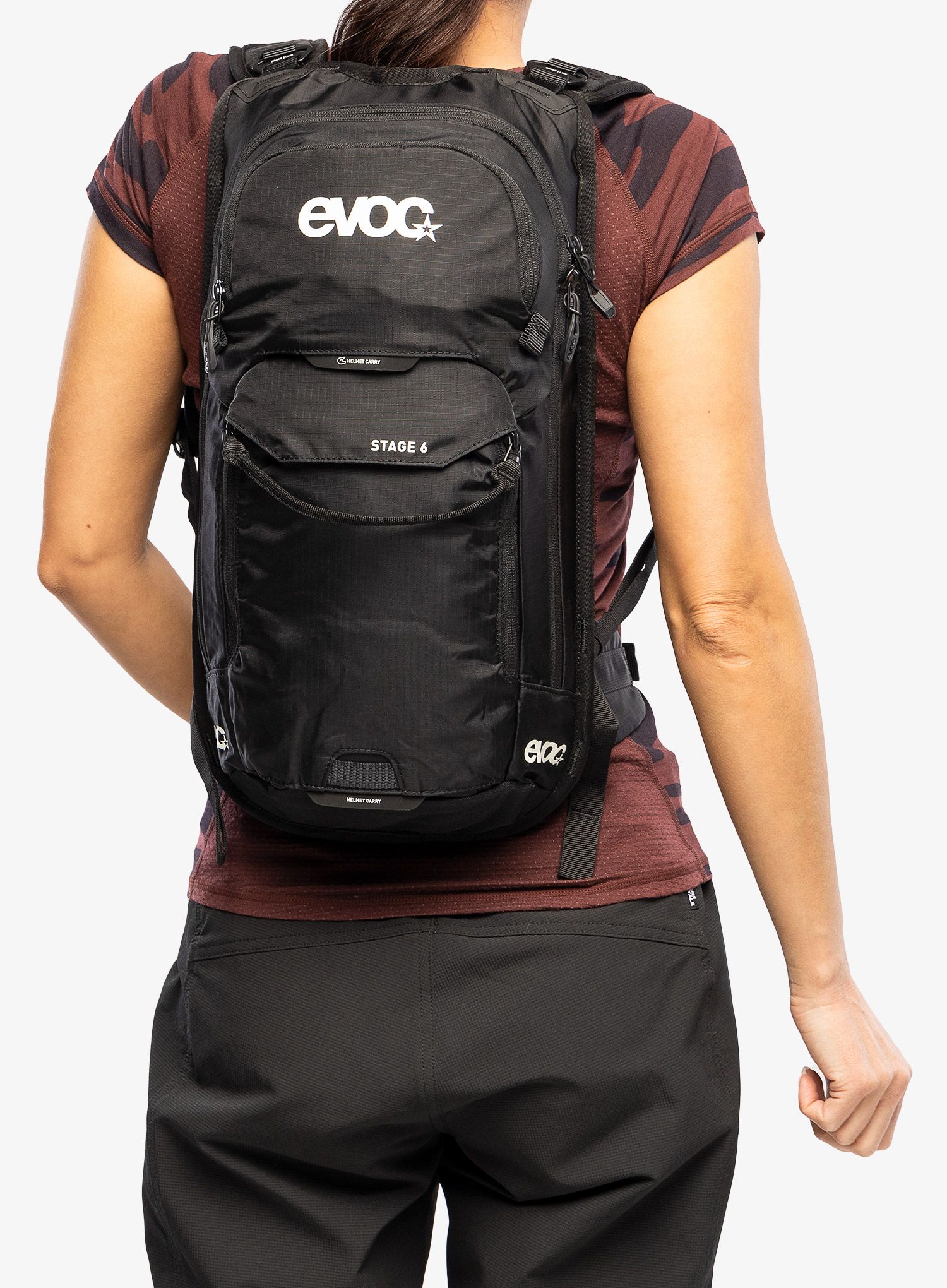Kolesarski nahrbtnik Evoc Stage 6 - black
