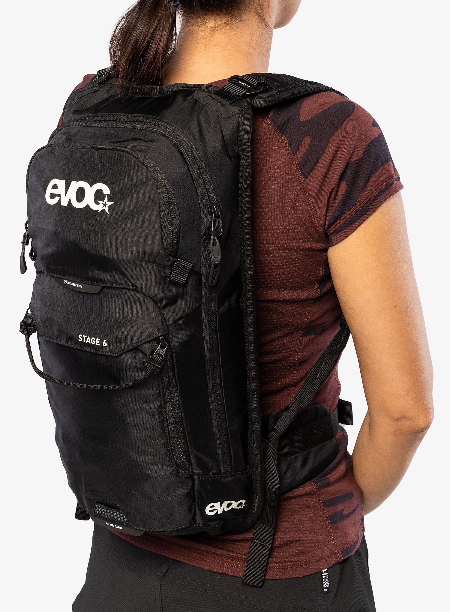 Kolesarski nahrbtnik Evoc Stage 6 - black