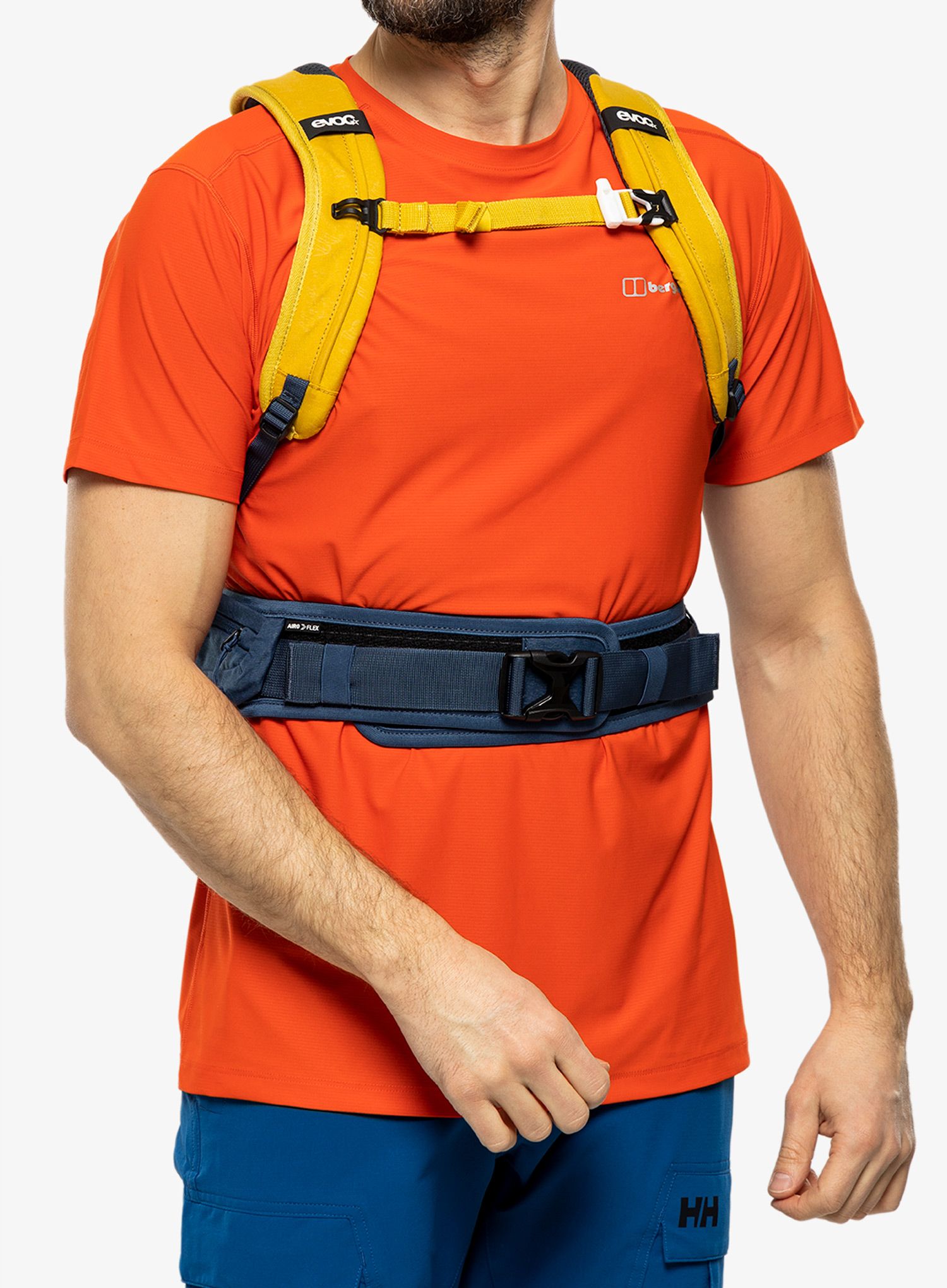 Kolesarski nahrbtnik Evoc Trail Pro 10 - curry/denim