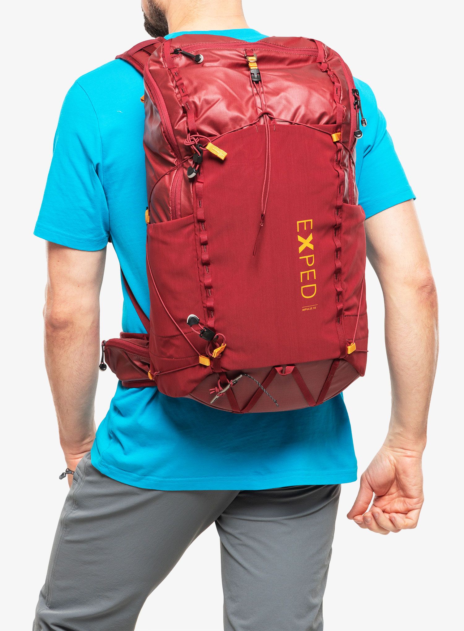 Pohodniški nahrbtnik Exped Impulse 30 - burgundy