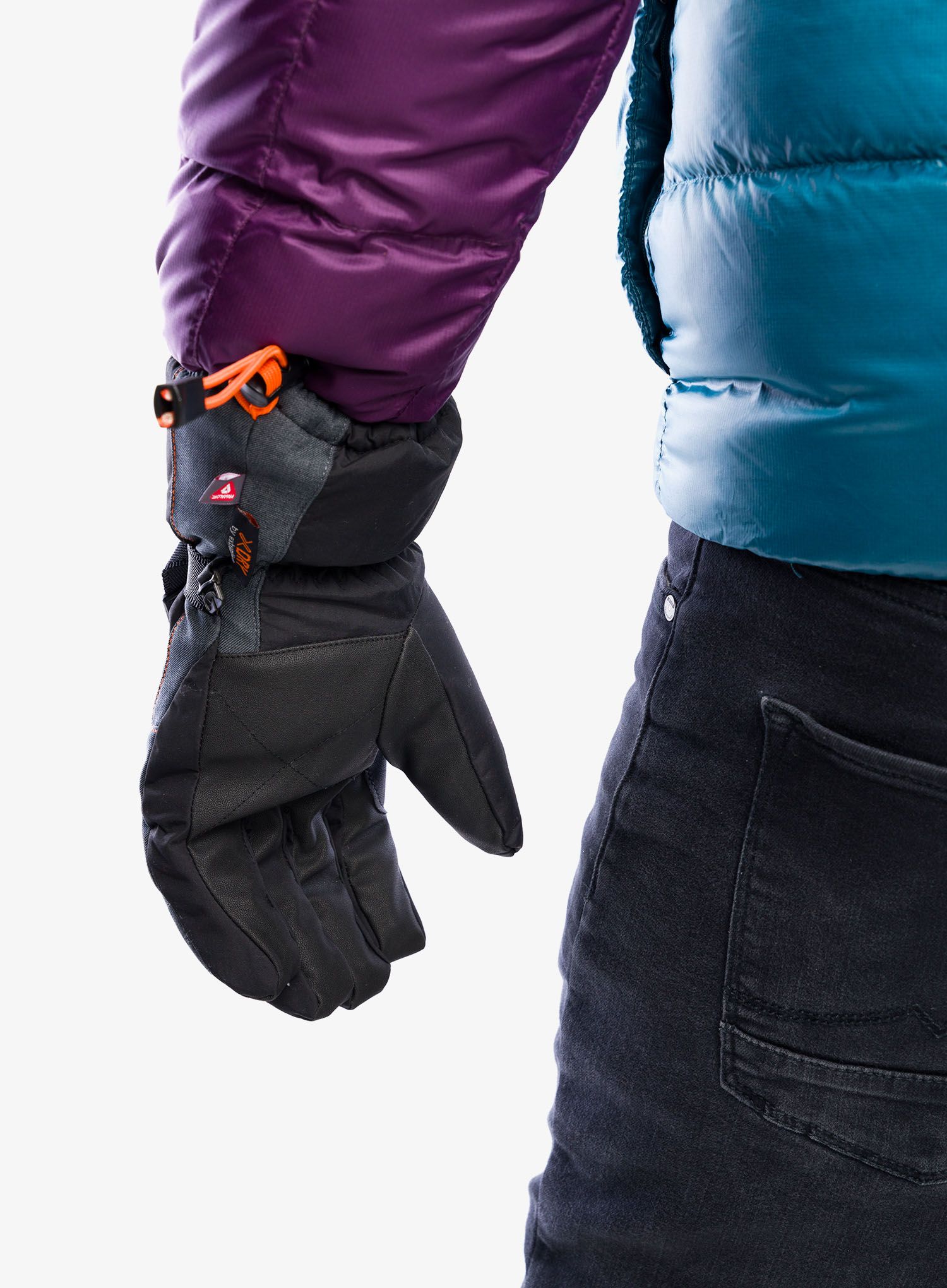Rokavice Extremities Torres Peak Glove - grey/black