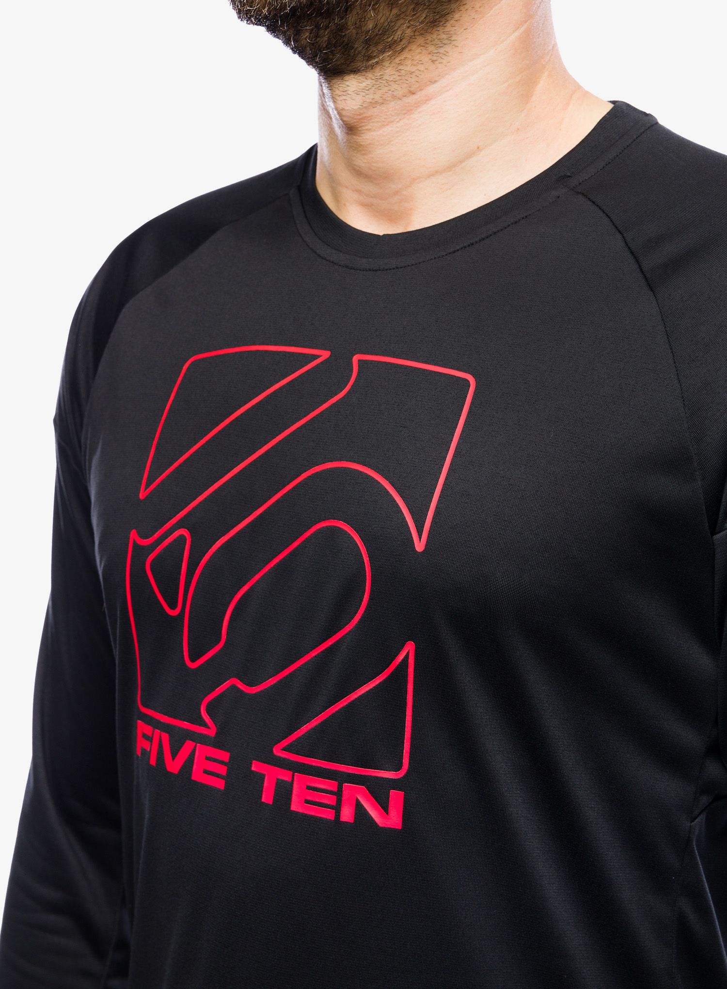 Kolesarska jopa Five Ten Long Sleeve Jersey - black