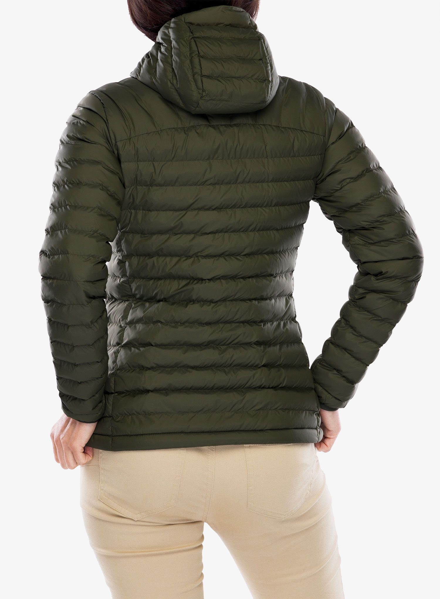 Ženska sintetična jakna Fjallraven Expedition Latt Hoodie - deep forest