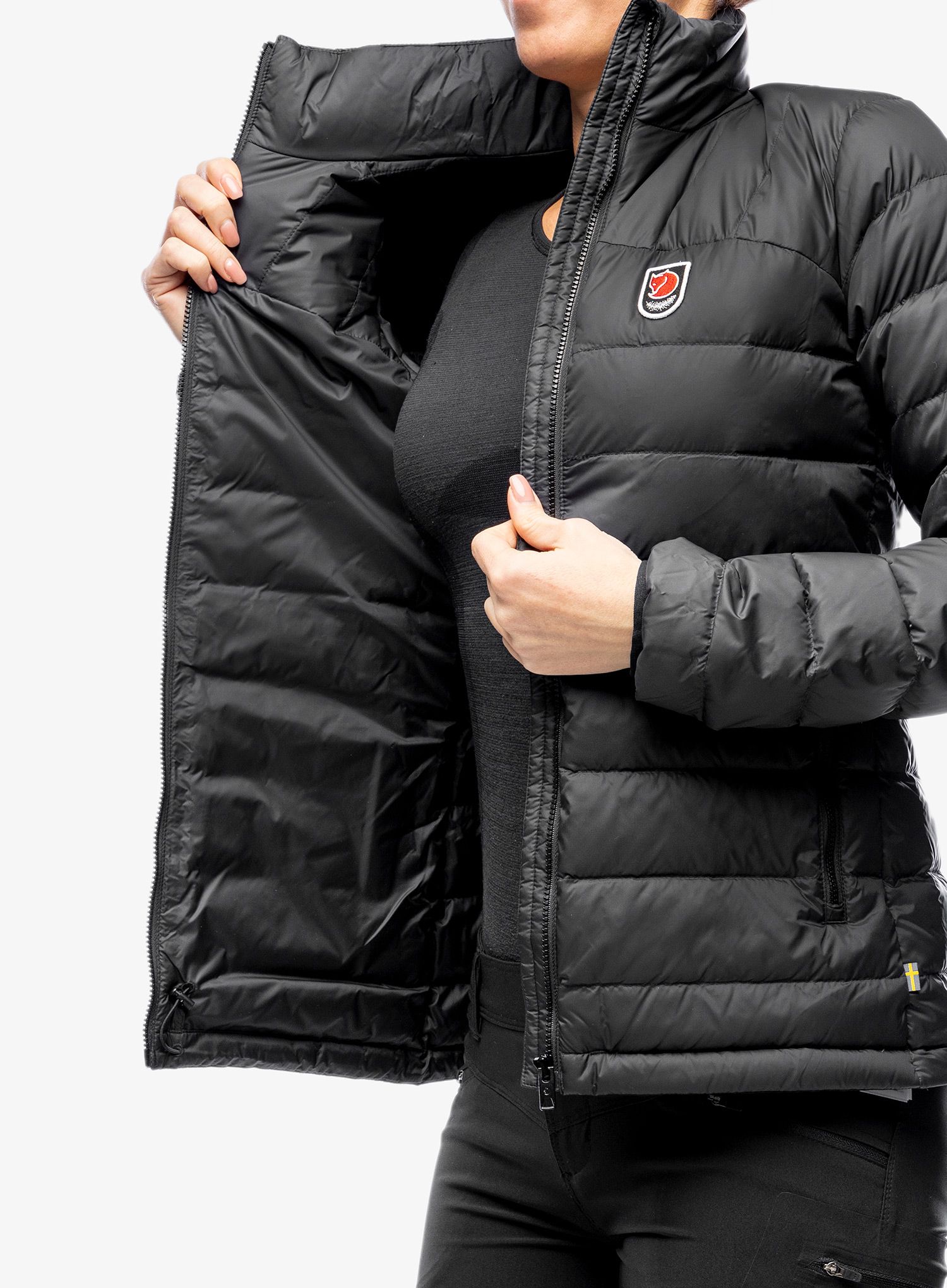 Ženska puhovka Fjallraven Expedition Pack Down Jacket - black
