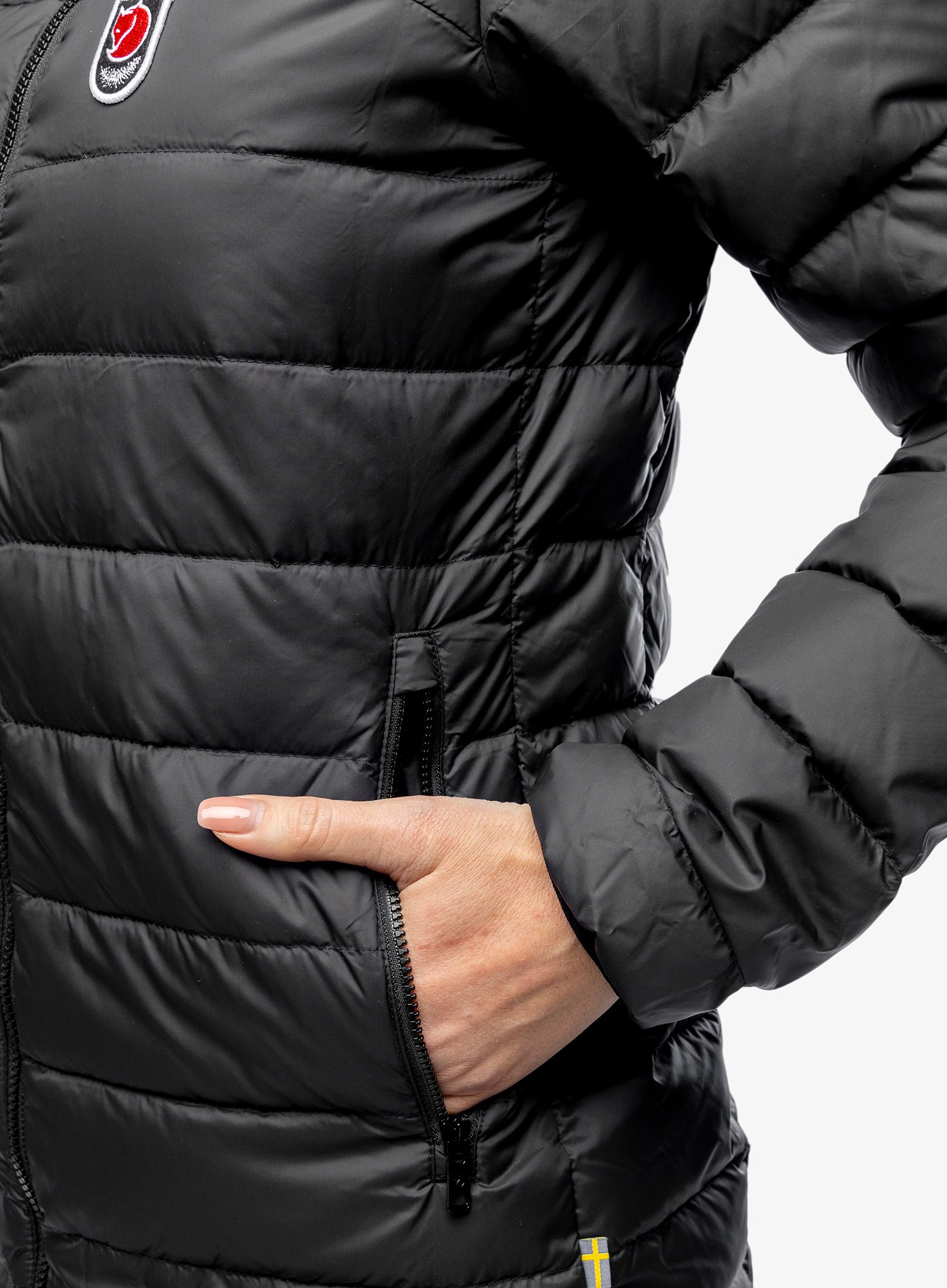 Ženska puhovka Fjallraven Expedition Pack Down Jacket - black