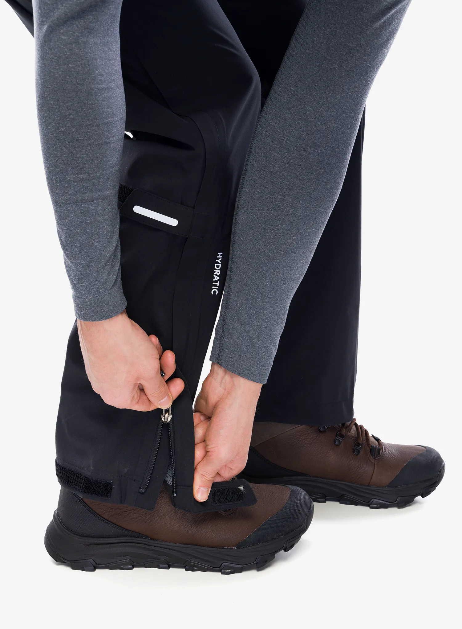 Nepremočljive hlače Fjallraven HC Hydratic Trail Trousers  - black
