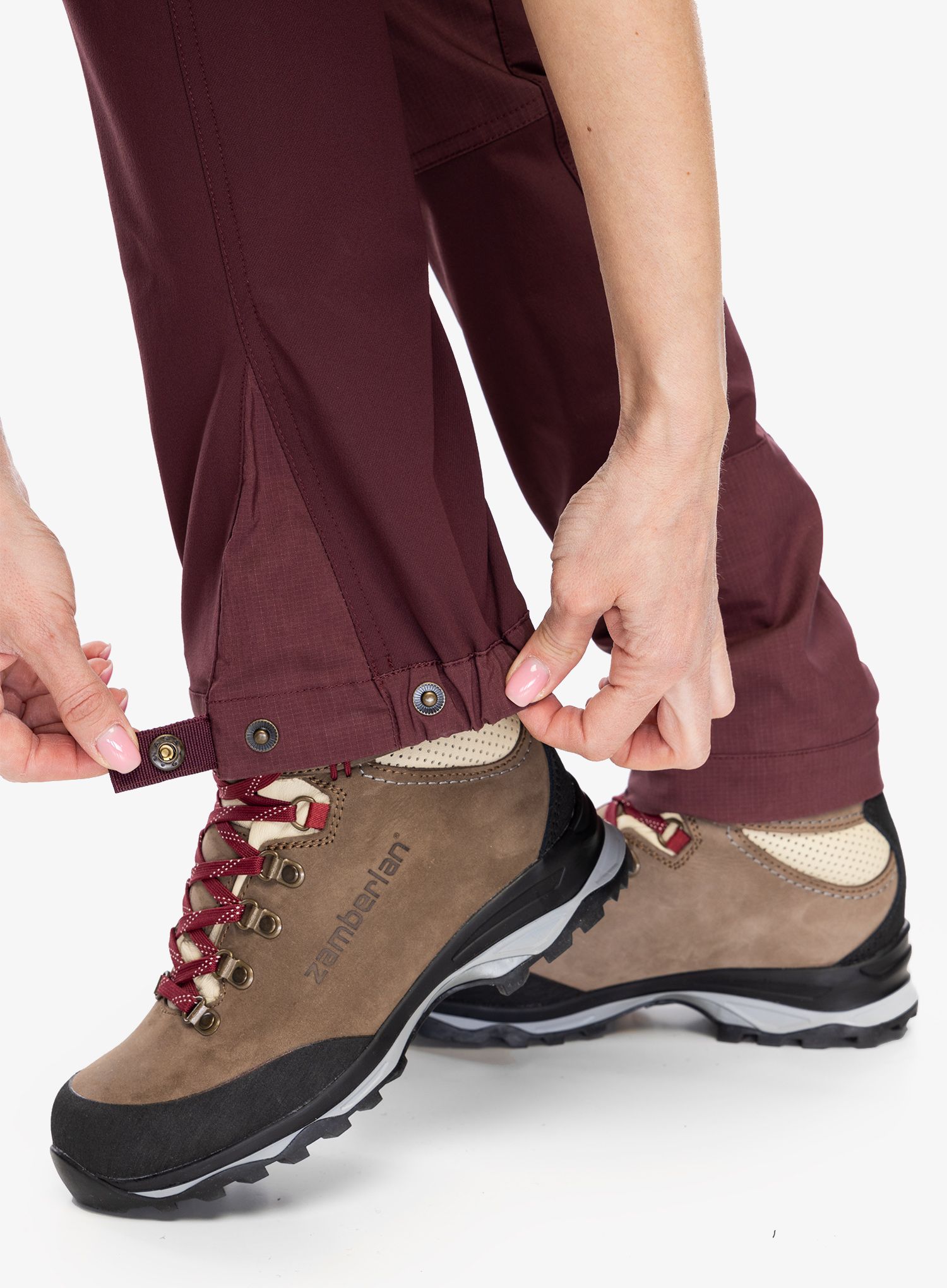 Ženske treking hlače Fjallraven Keb Agile Trousers - port