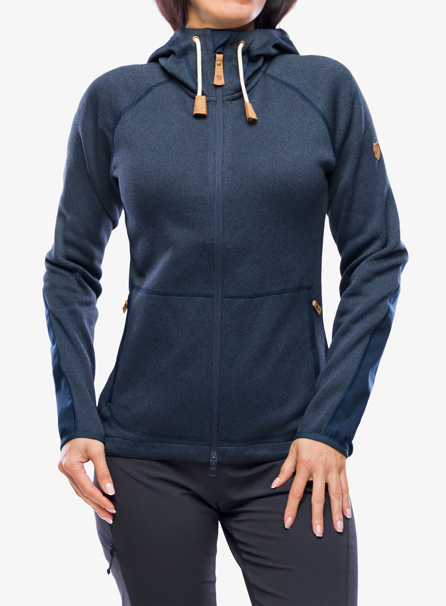Jopica Fjallraven Ovik Fleece Hoodie - navy