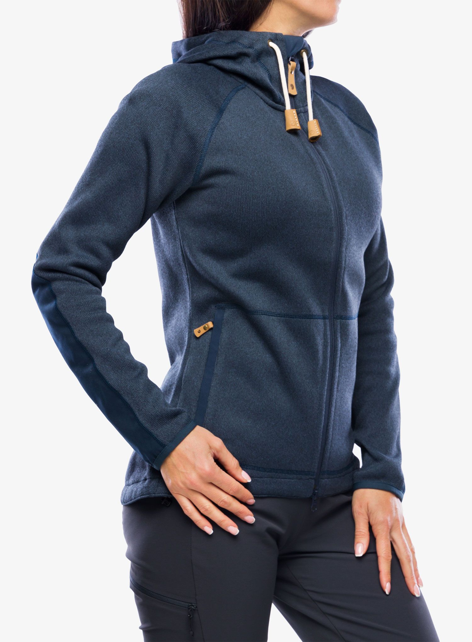 Jopica Fjallraven Ovik Fleece Hoodie - navy