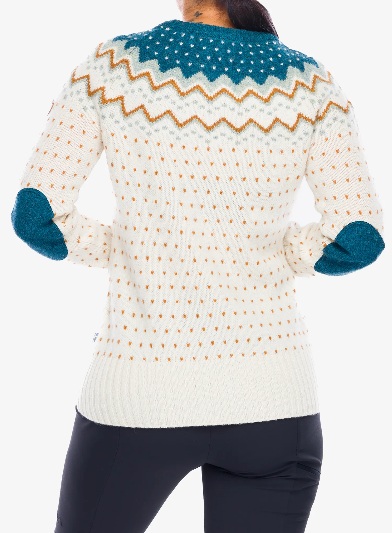 Ženski pulover Fjallraven Ovik Knit Sweater - glacier green