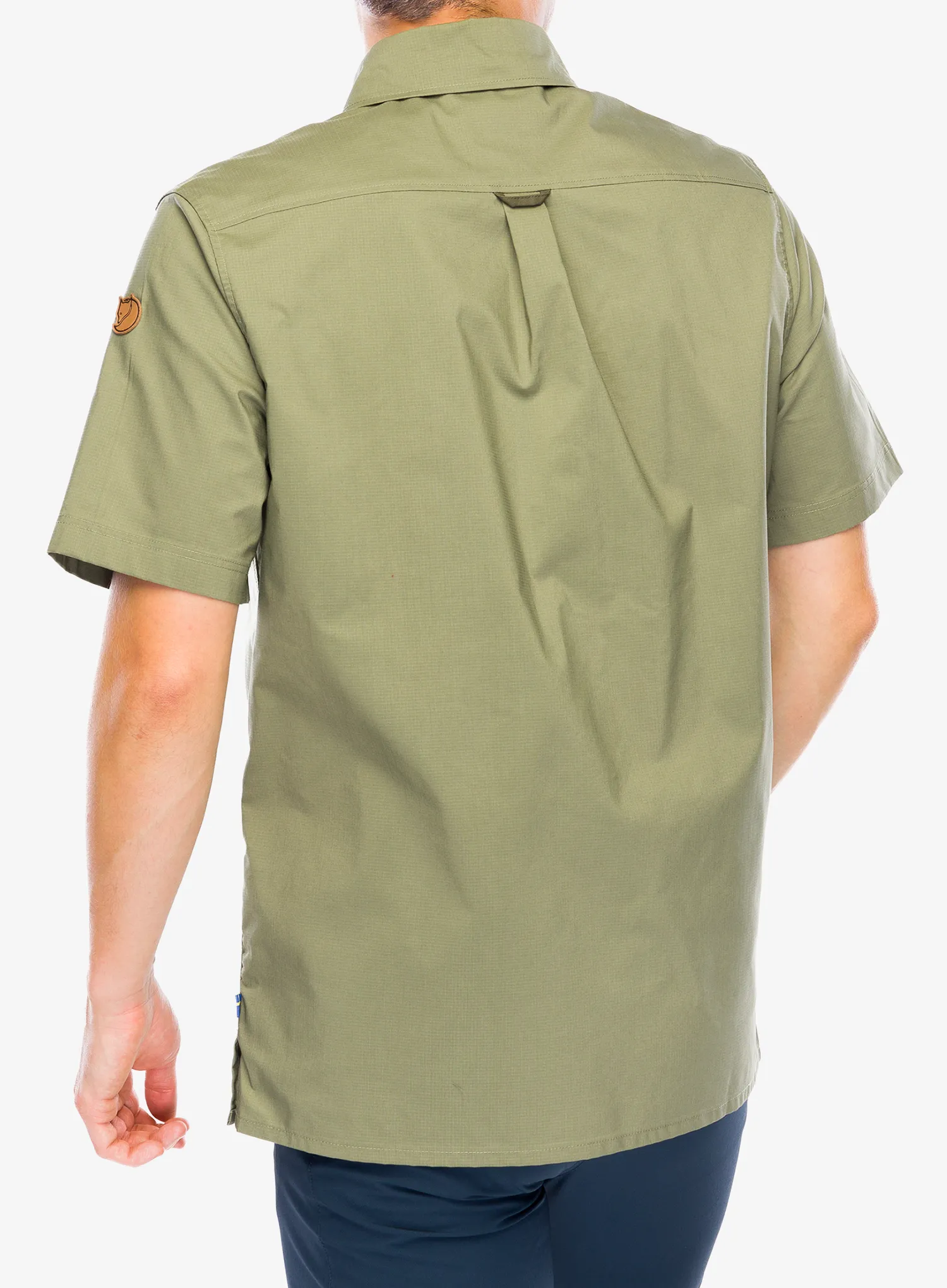 Pohodniška srajca Fjallraven Raven Shirt S/S - green/laurel green