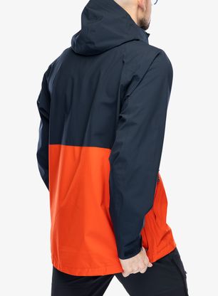 Nepremočljiva jakna Fjallraven Vardag Hydratic Anorak - dark navy/flame orange