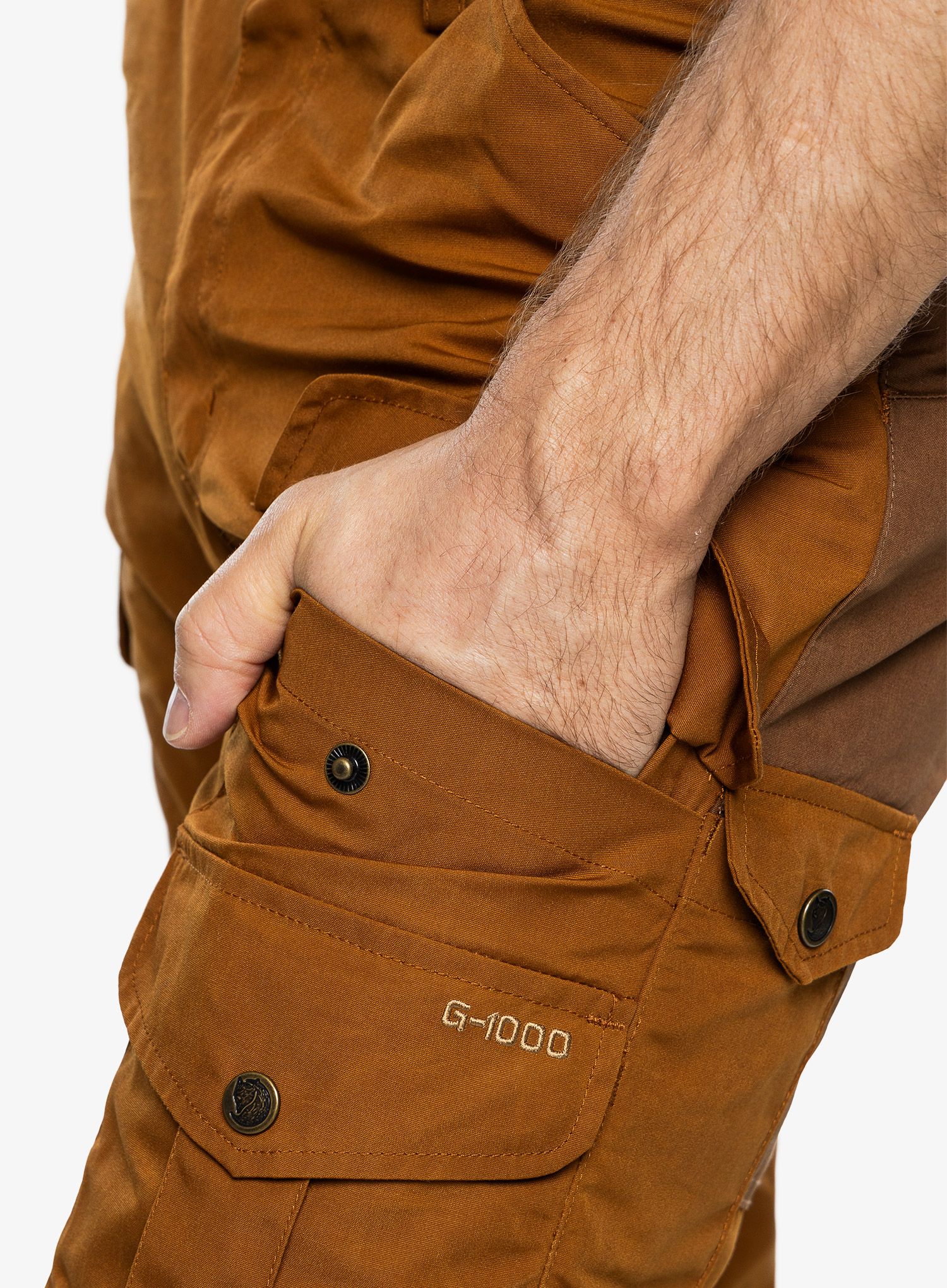Pohodne hlače Fjallraven Vidda Pro Trousers - chestnut/timber brown