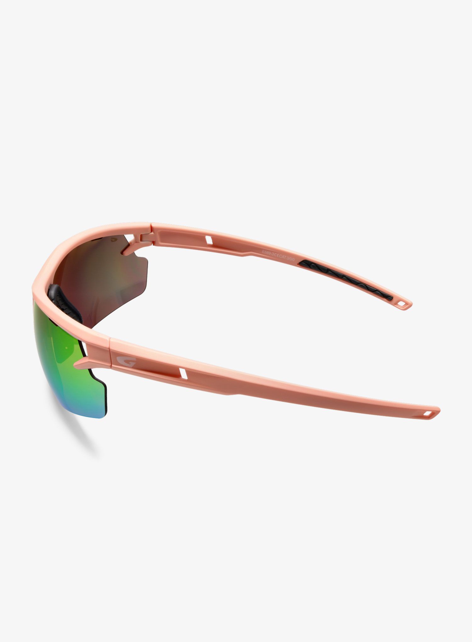 Sončna očala GOG Eter - matt dusty pink/blk/poly pink