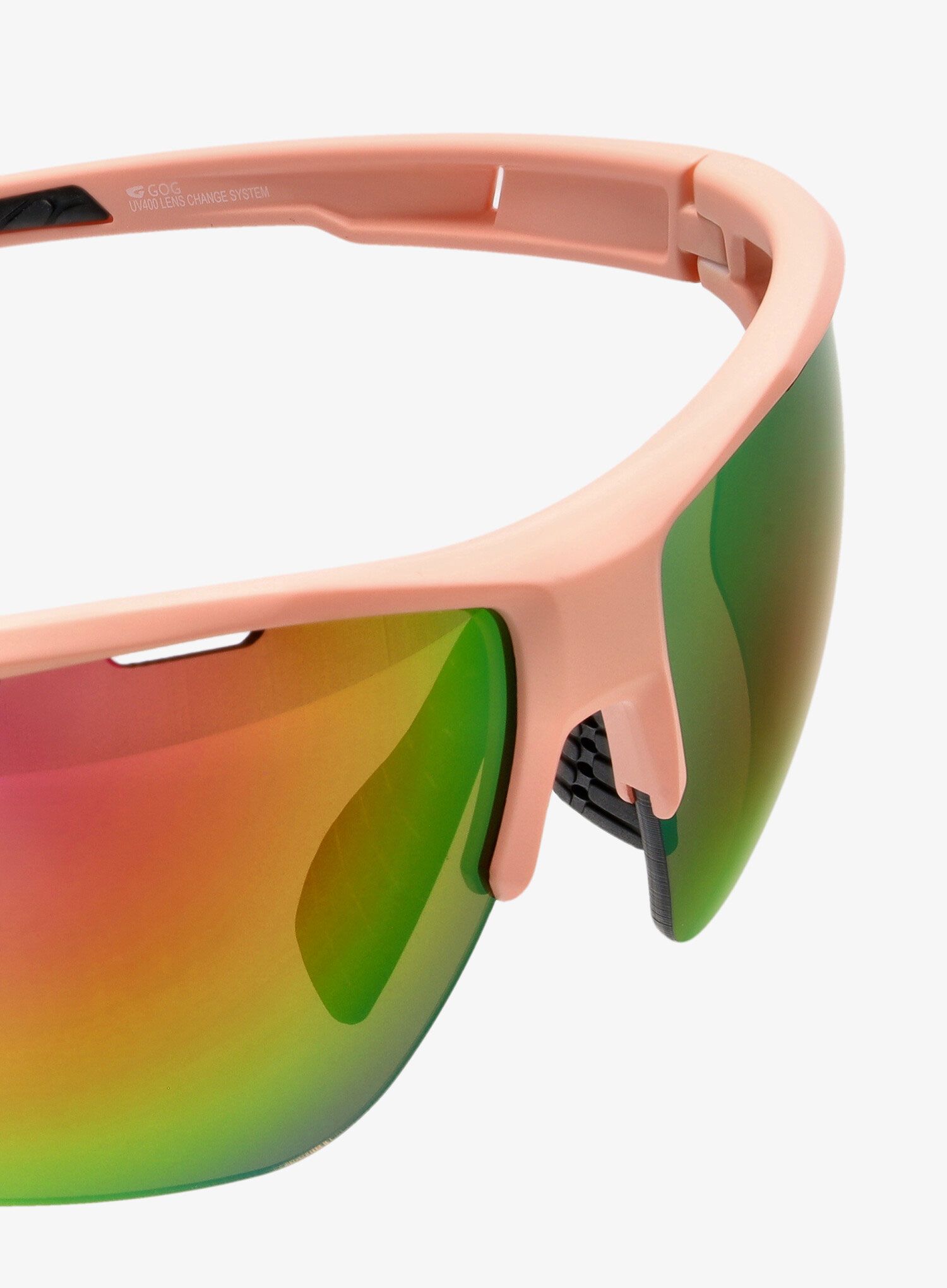 Sončna očala GOG Eter - matt dusty pink/blk/poly pink