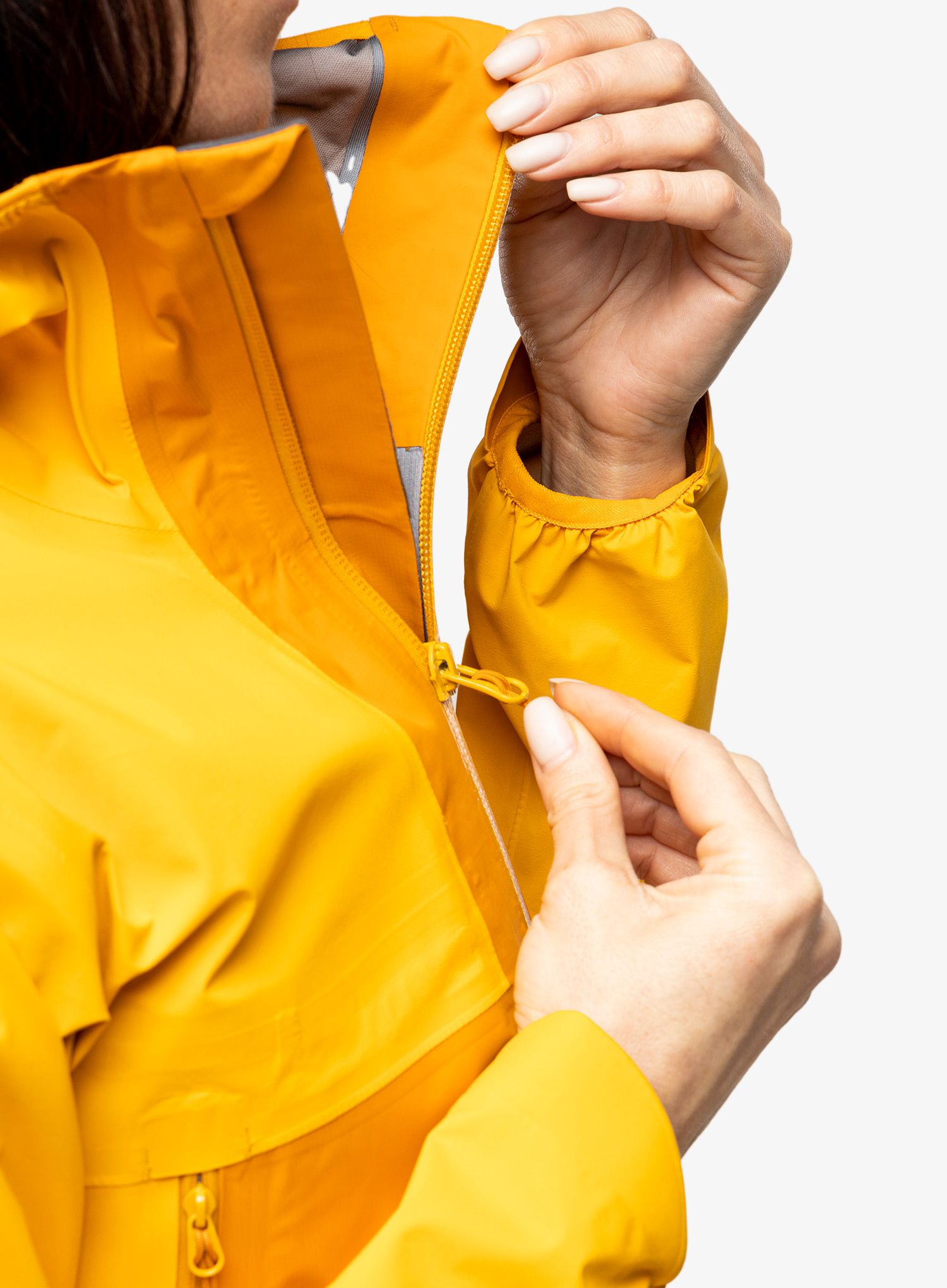 Ženske GORE-TEX jakna Haglofs L.I.M GTX Active Jacket - sunny yellow/desert yellow
