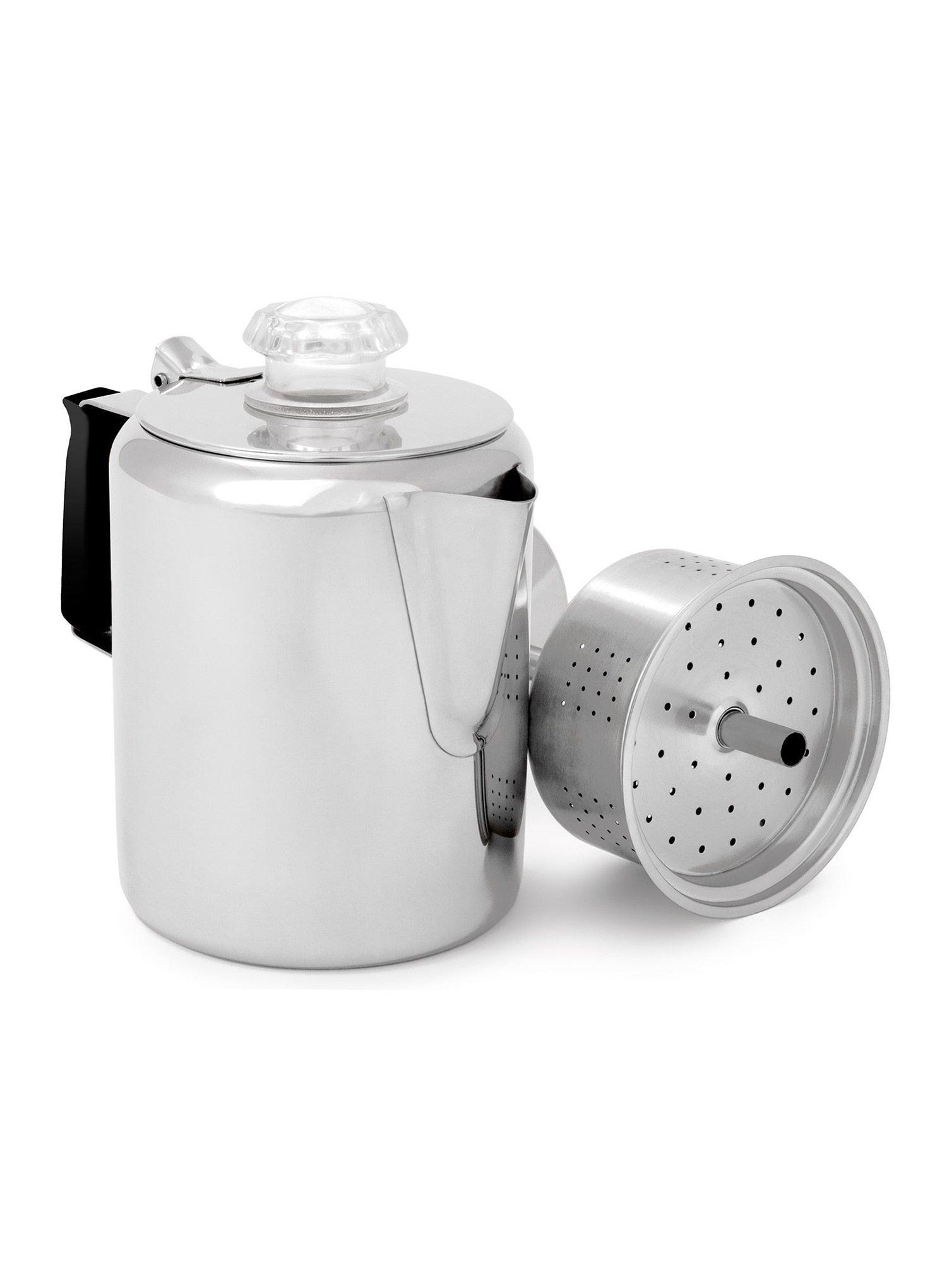 Kavomat GSI Glacier Stainless 3 Cup Perc W/Silicone Handle