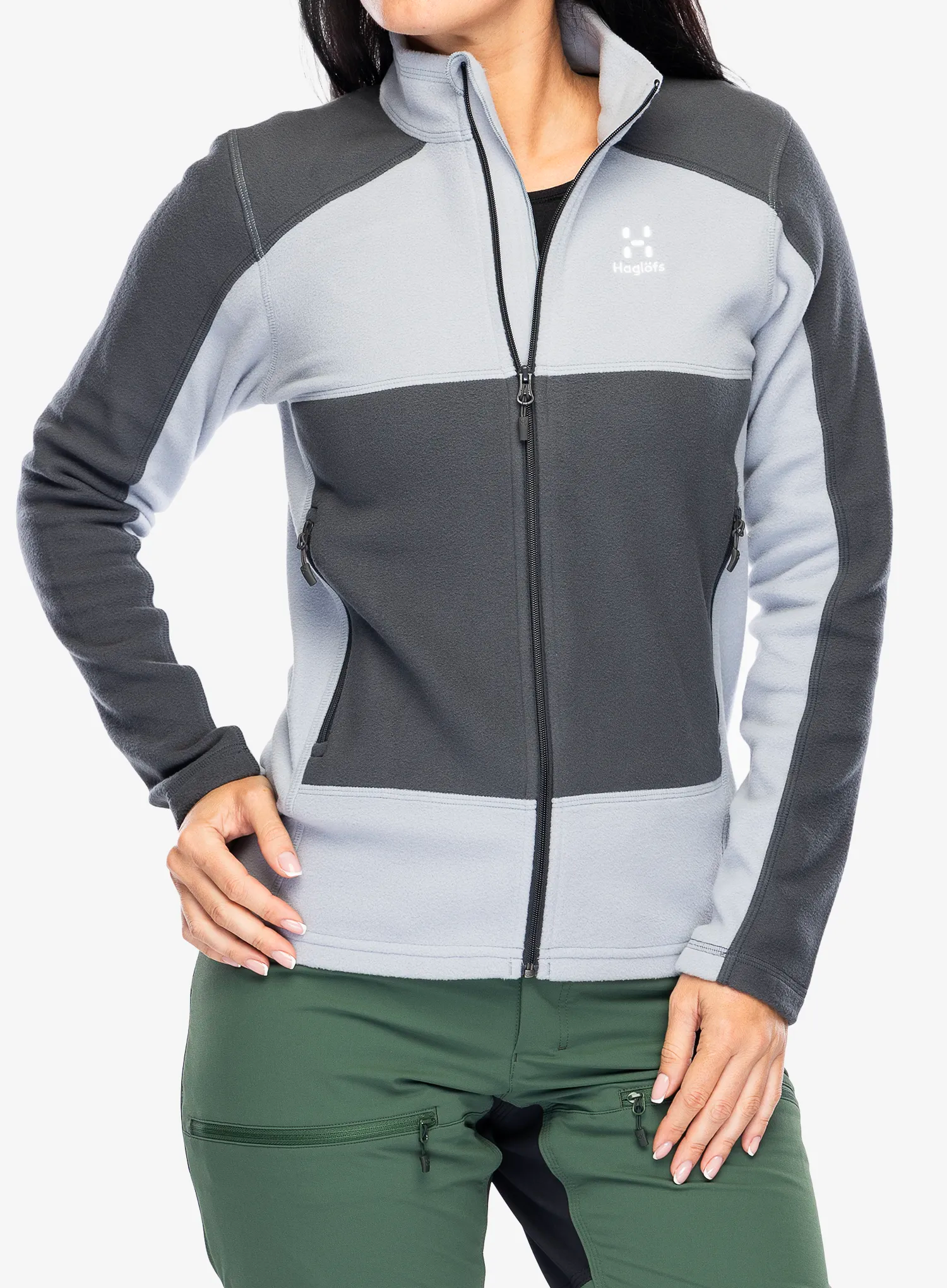Flis Haglofs Buteo Mid Jacket - concrete/magnetite