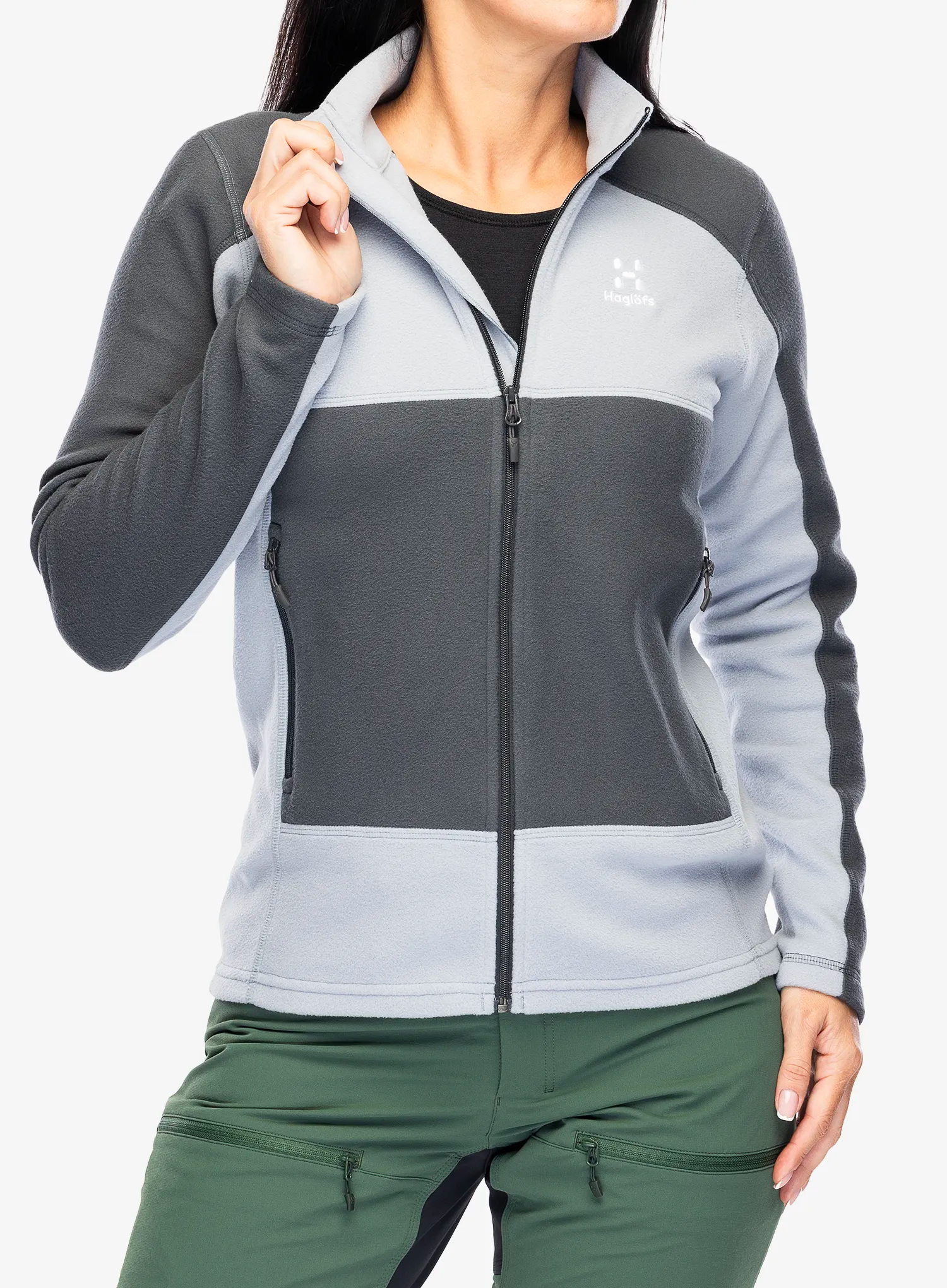 Flis Haglofs Buteo Mid Jacket - concrete/magnetite
