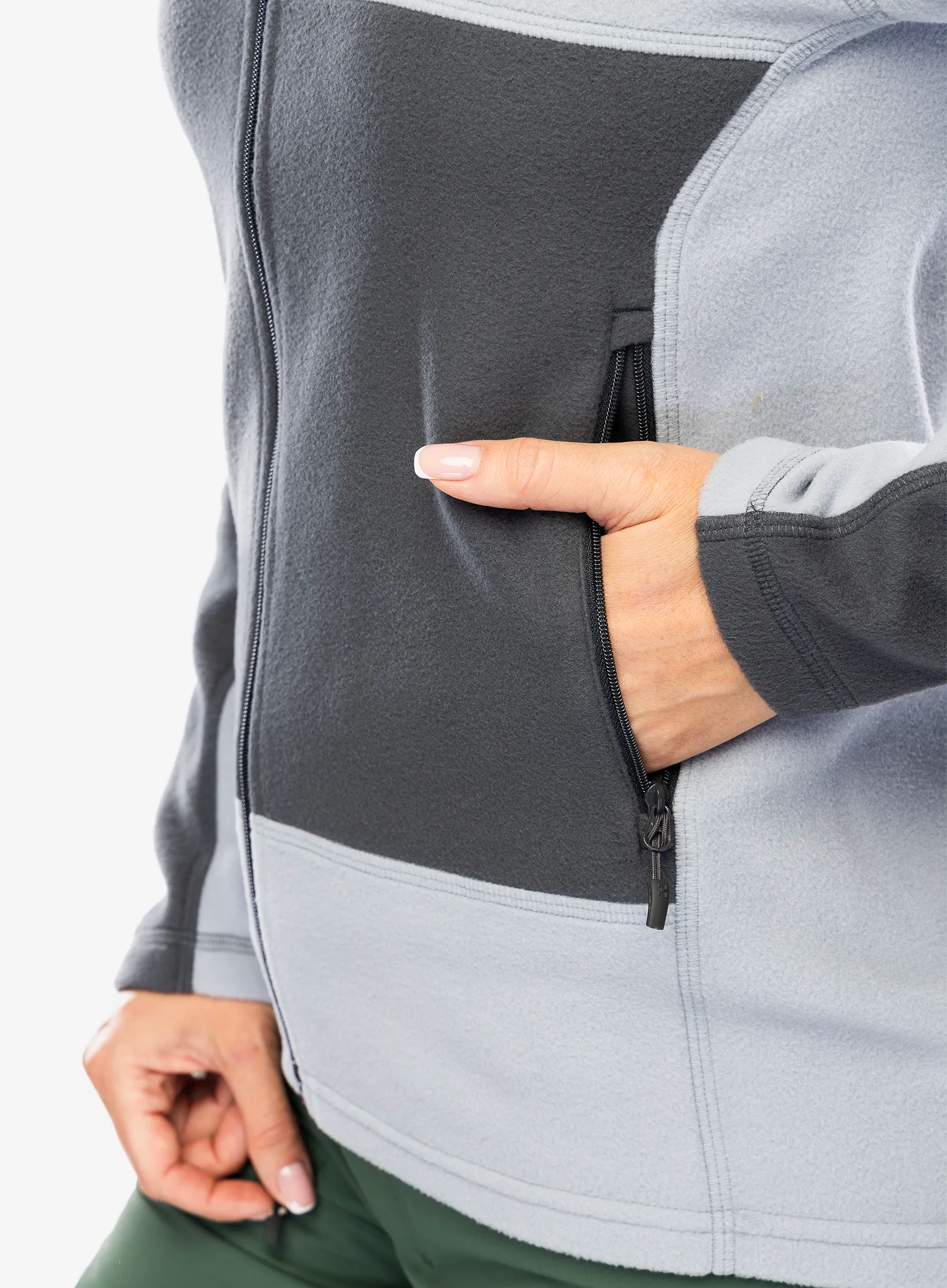 Flis Haglofs Buteo Mid Jacket - concrete/magnetite