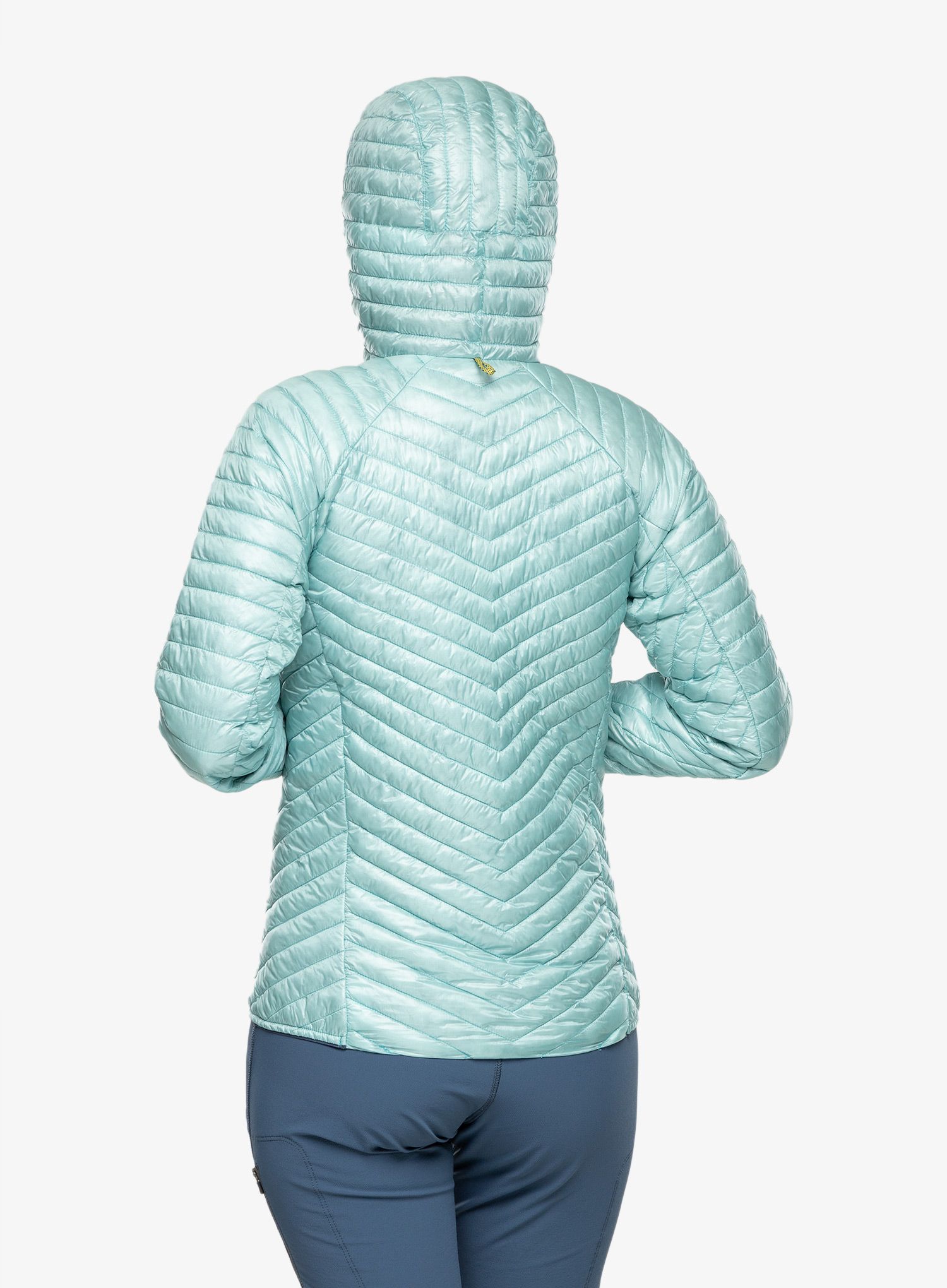 Ženska nepremočljiva jakna Haglofs L.I.M. Mimic Hood - frost blue