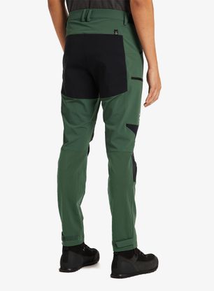 Moške pohodne hlače Haglofs Mid Slim Pant - fjell green/true black
