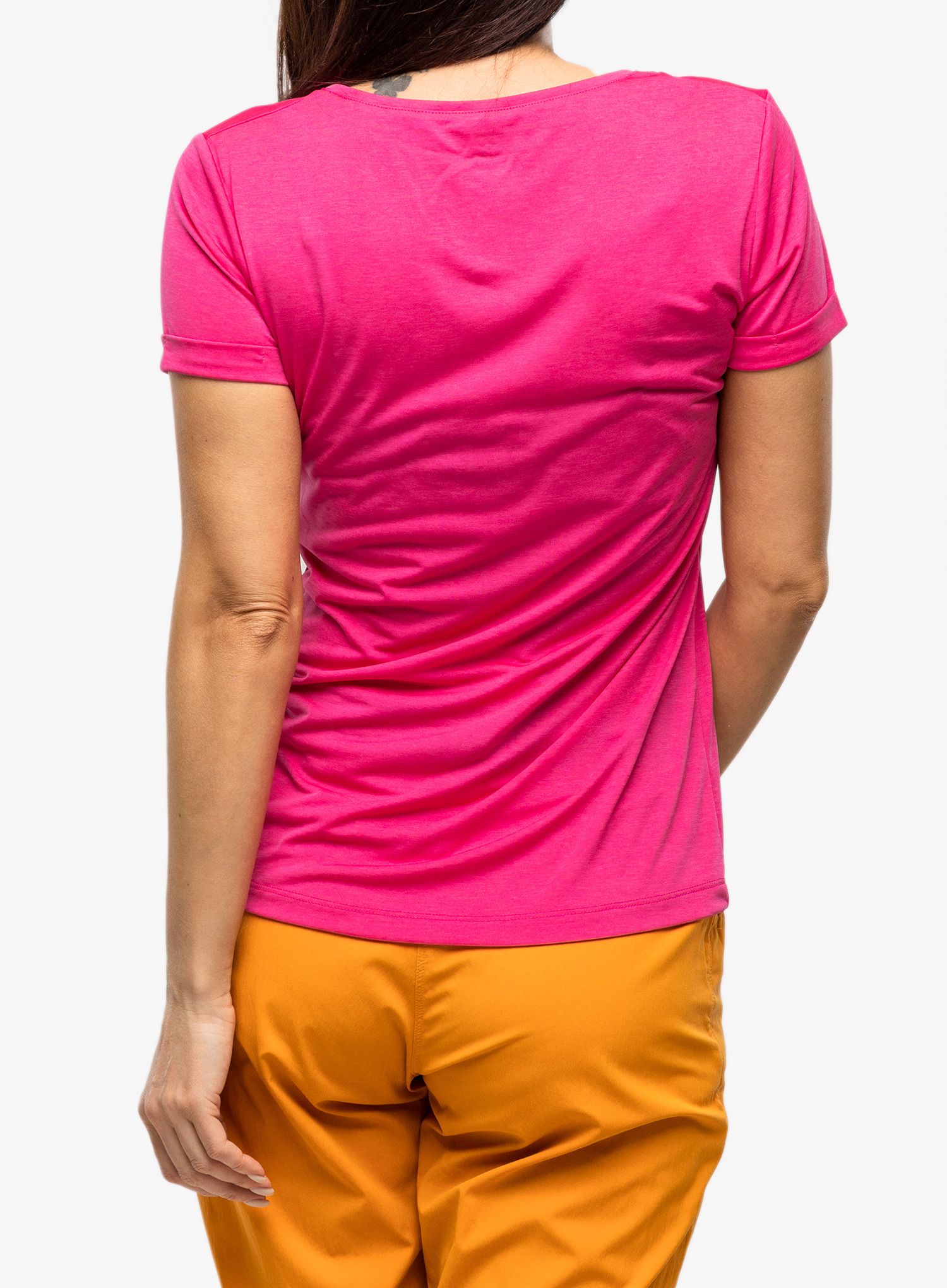 Ženska športna majica Haglofs Ridge Hike Tee - ultra pink