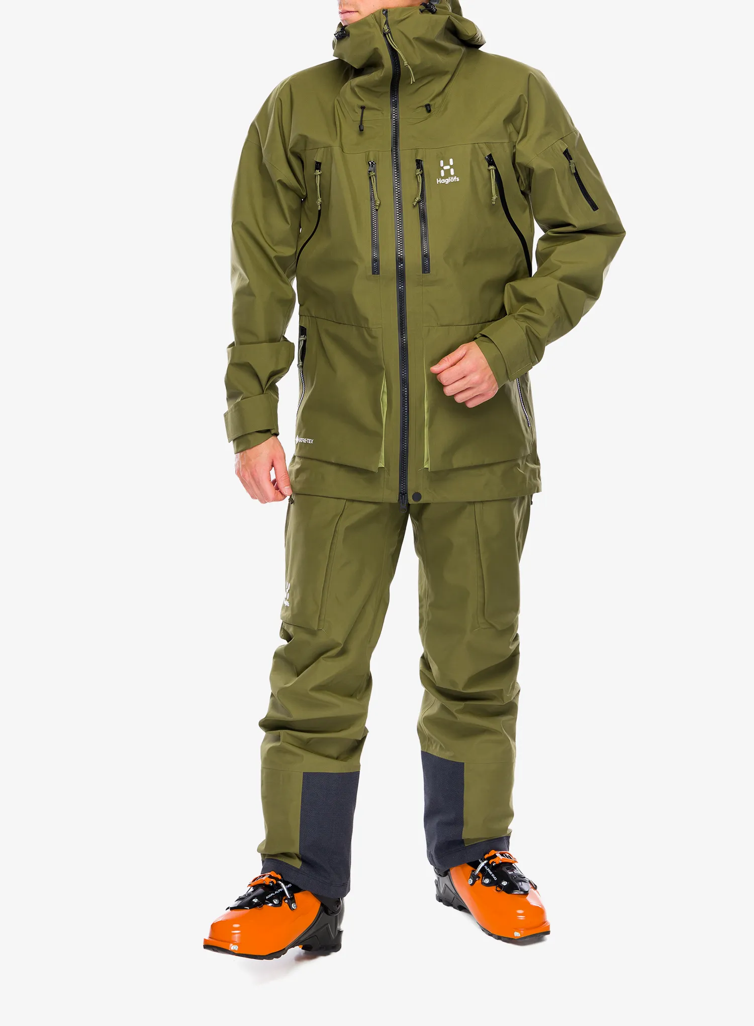 Nepremočljiva jakna Haglofs Vassi GTX Jacket - olive green/thyme green