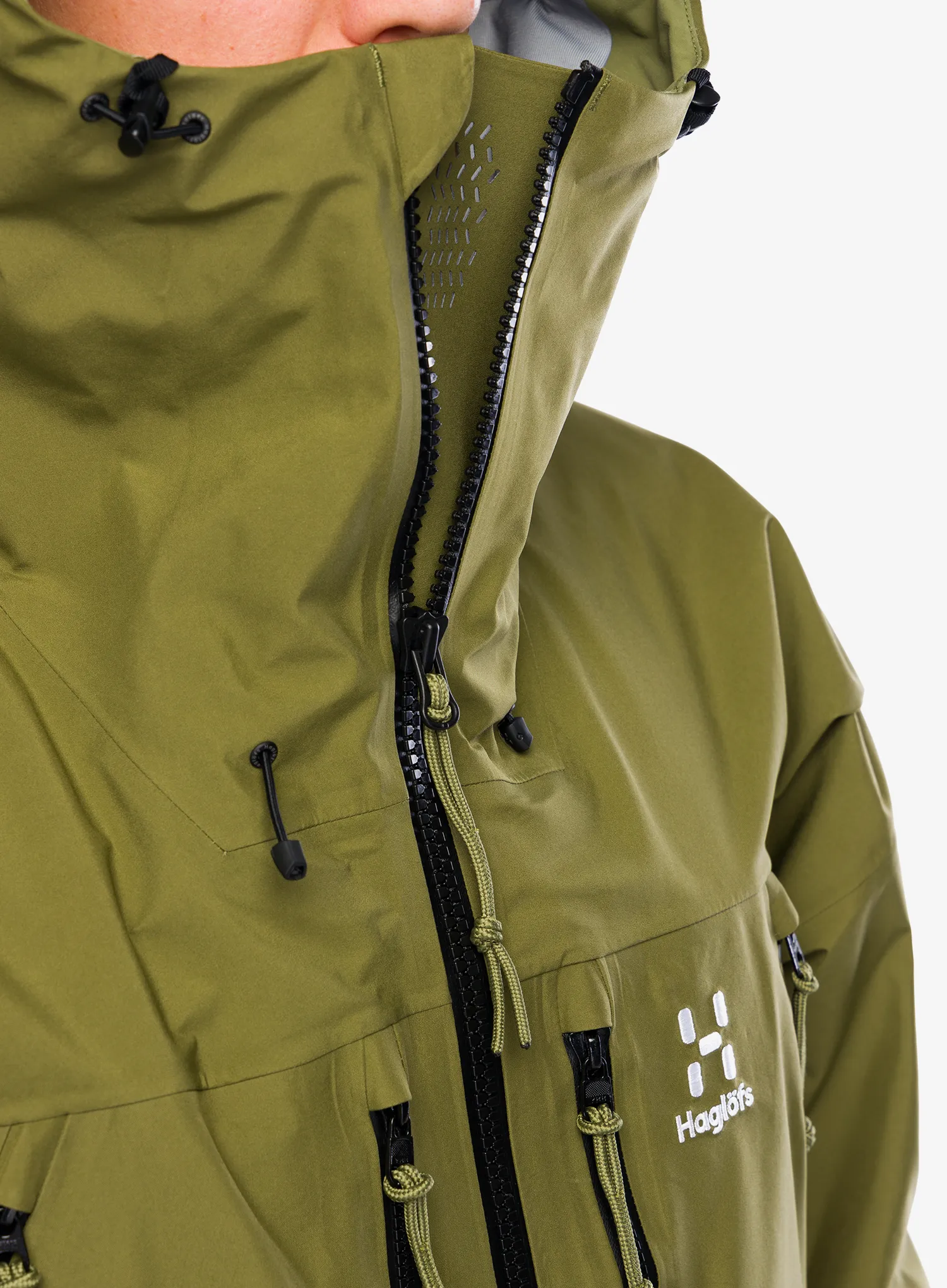Nepremočljiva jakna Haglofs Vassi GTX Jacket - olive green/thyme green