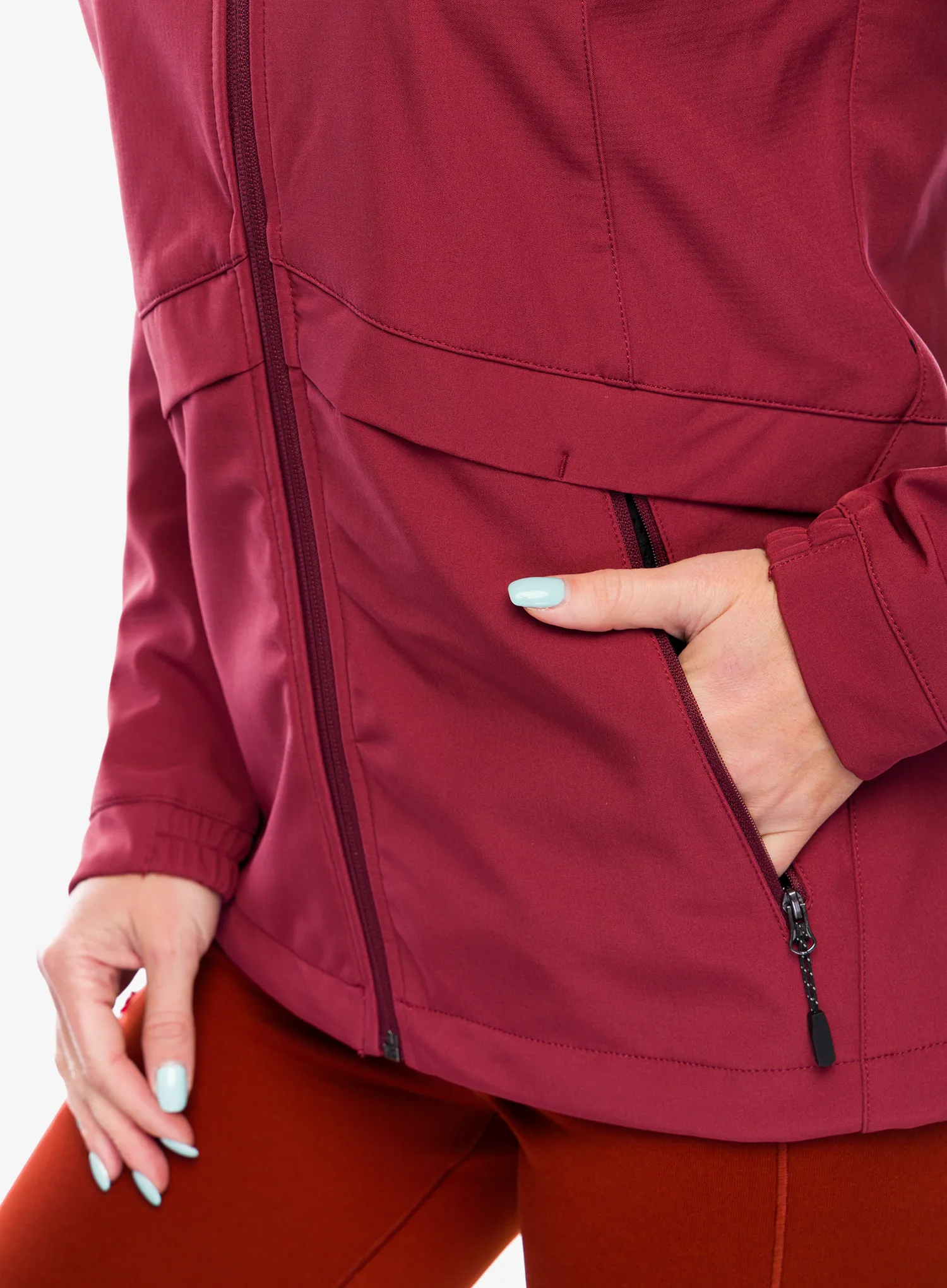 Ženska softshell jakna Hannah Bria - burnt russet