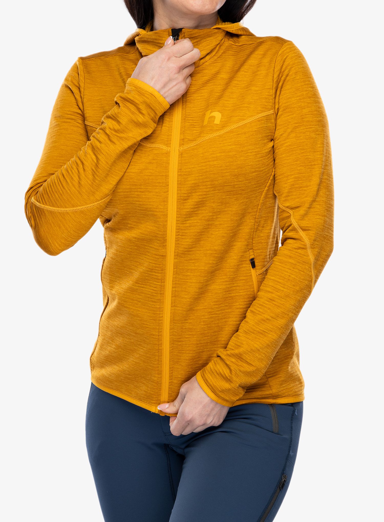 Ženska jopica Hannah Dagnys Hoody - golden yellow mel