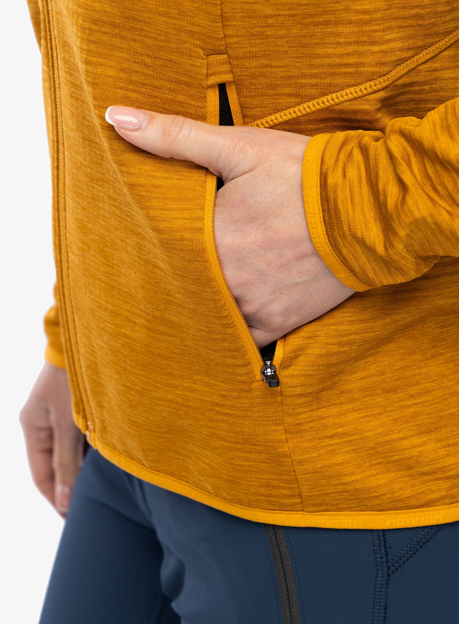 Ženska jopica Hannah Dagnys Hoody - golden yellow mel