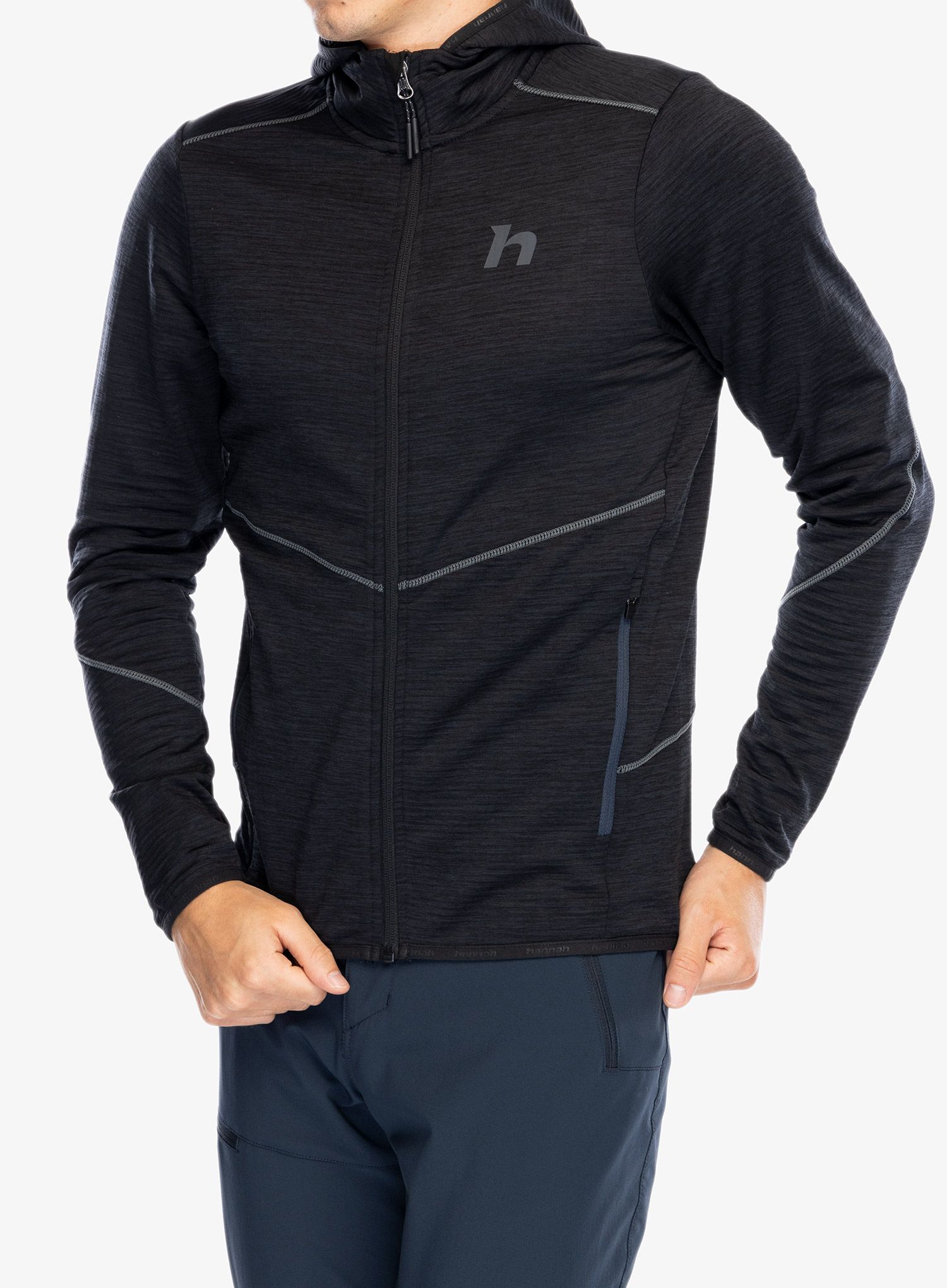 Jopica s kapuco Hannah Damar Hoody - anthracite mel