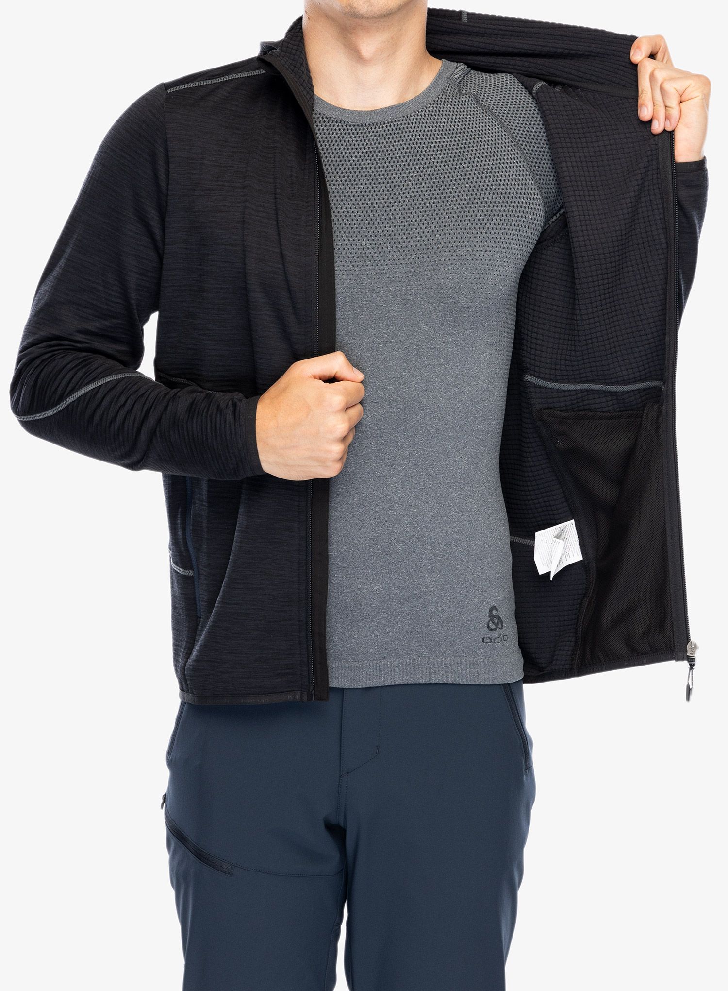 Jopica s kapuco Hannah Damar Hoody - anthracite mel