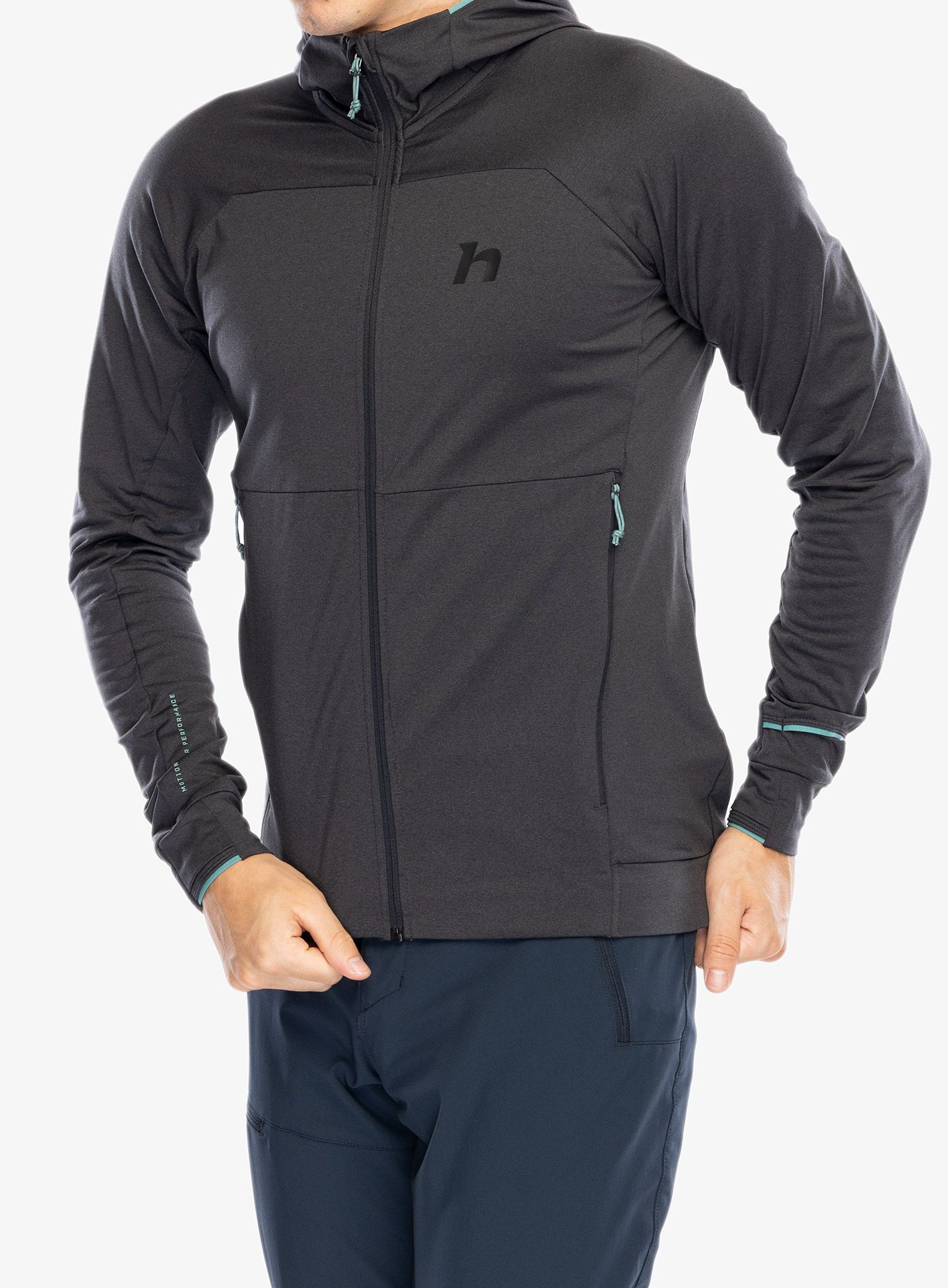 Jopica s kapuco Hannah Ethan Hoody - anthracite mel
