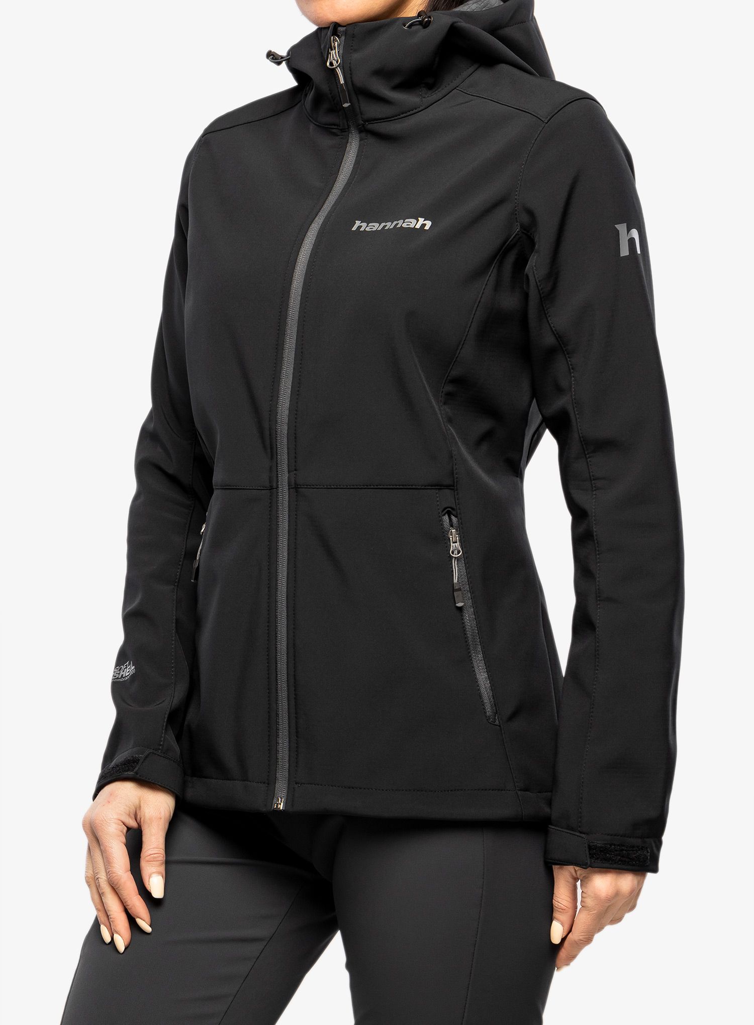 Ženska softshell jakna Hannah Zury - anthracite II