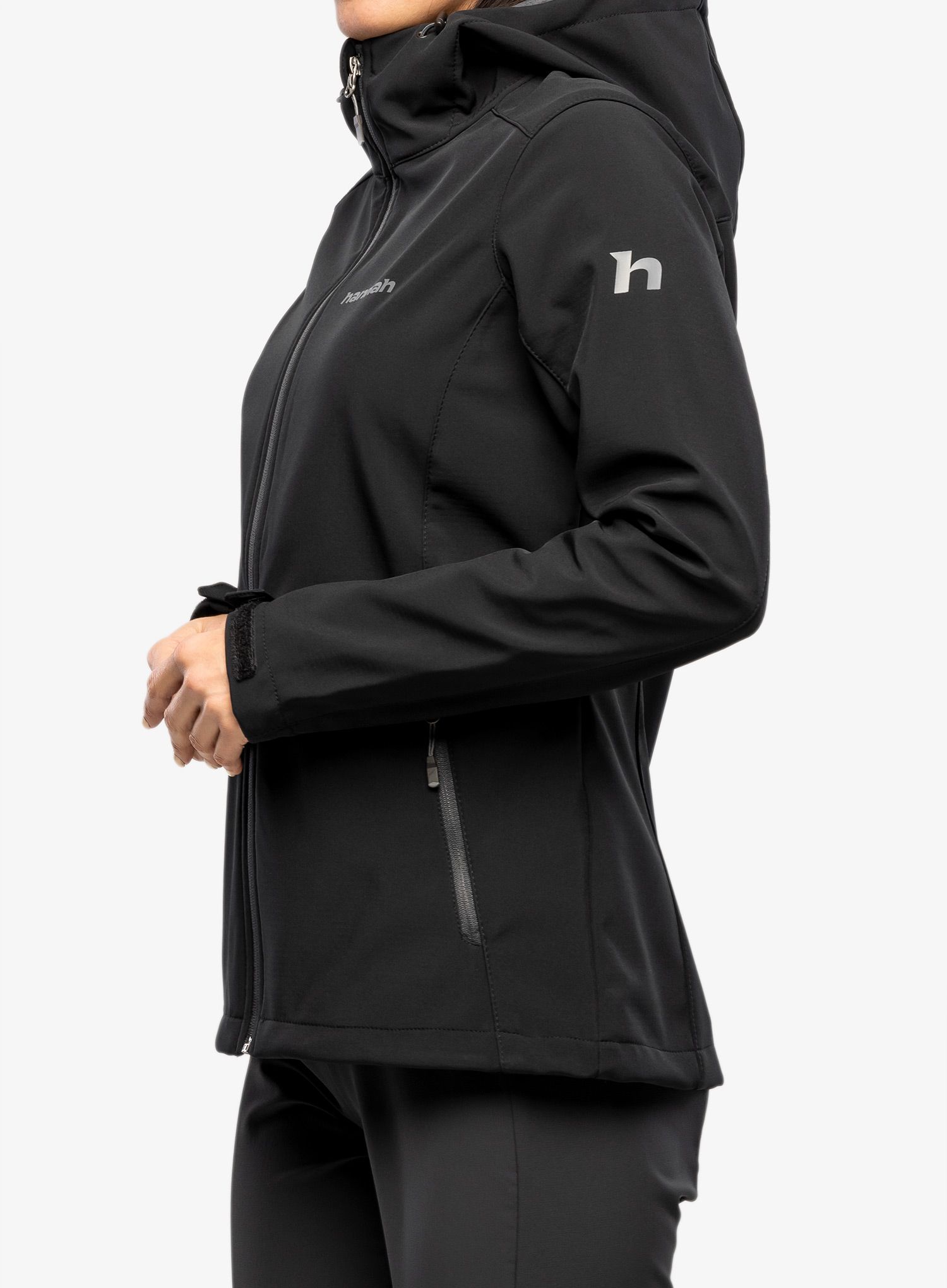 Ženska softshell jakna Hannah Zury - anthracite II