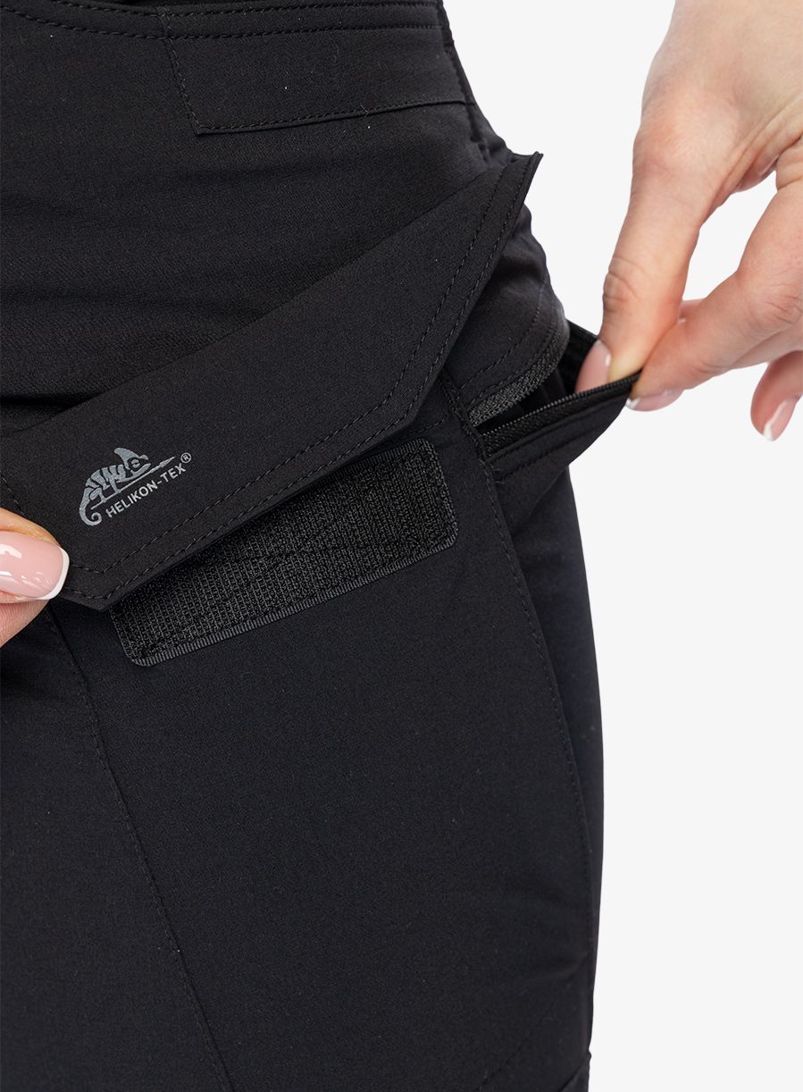 Taktne hlače za ženske Helikon-Tex Outdoor Tactical Pants VersaStretch - black