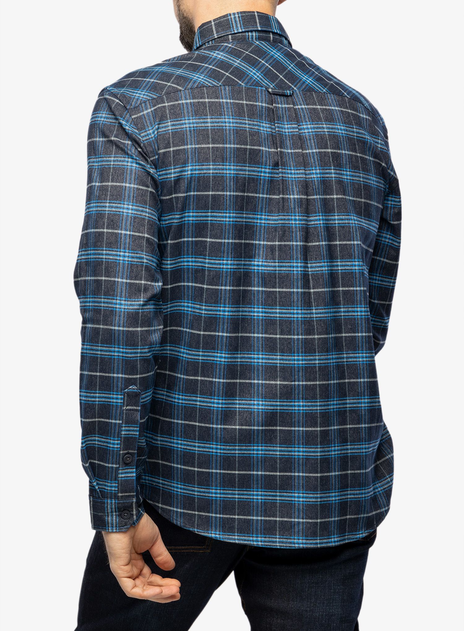 Srajca Helikon-Tex Greyman Shirt - blue stonework plaid