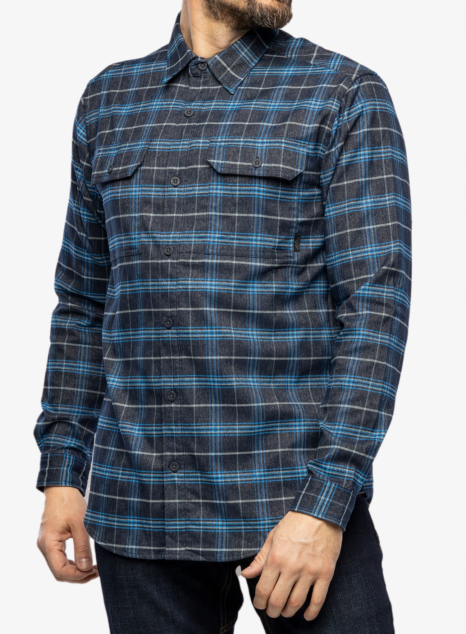Srajca Helikon-Tex Greyman Shirt - blue stonework plaid