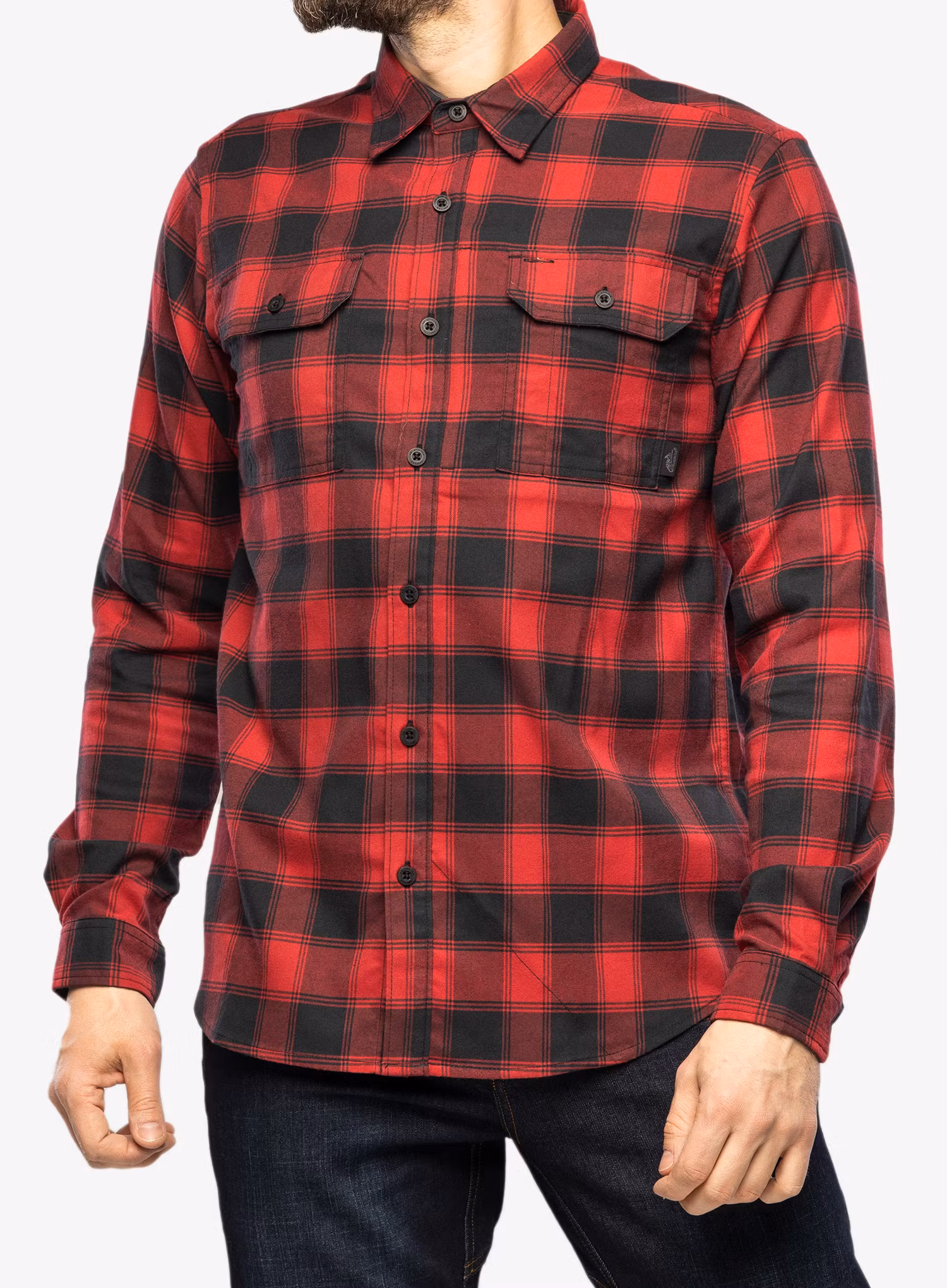 Srajca Helikon-Tex Greyman Shirt - coral crimson checkered
