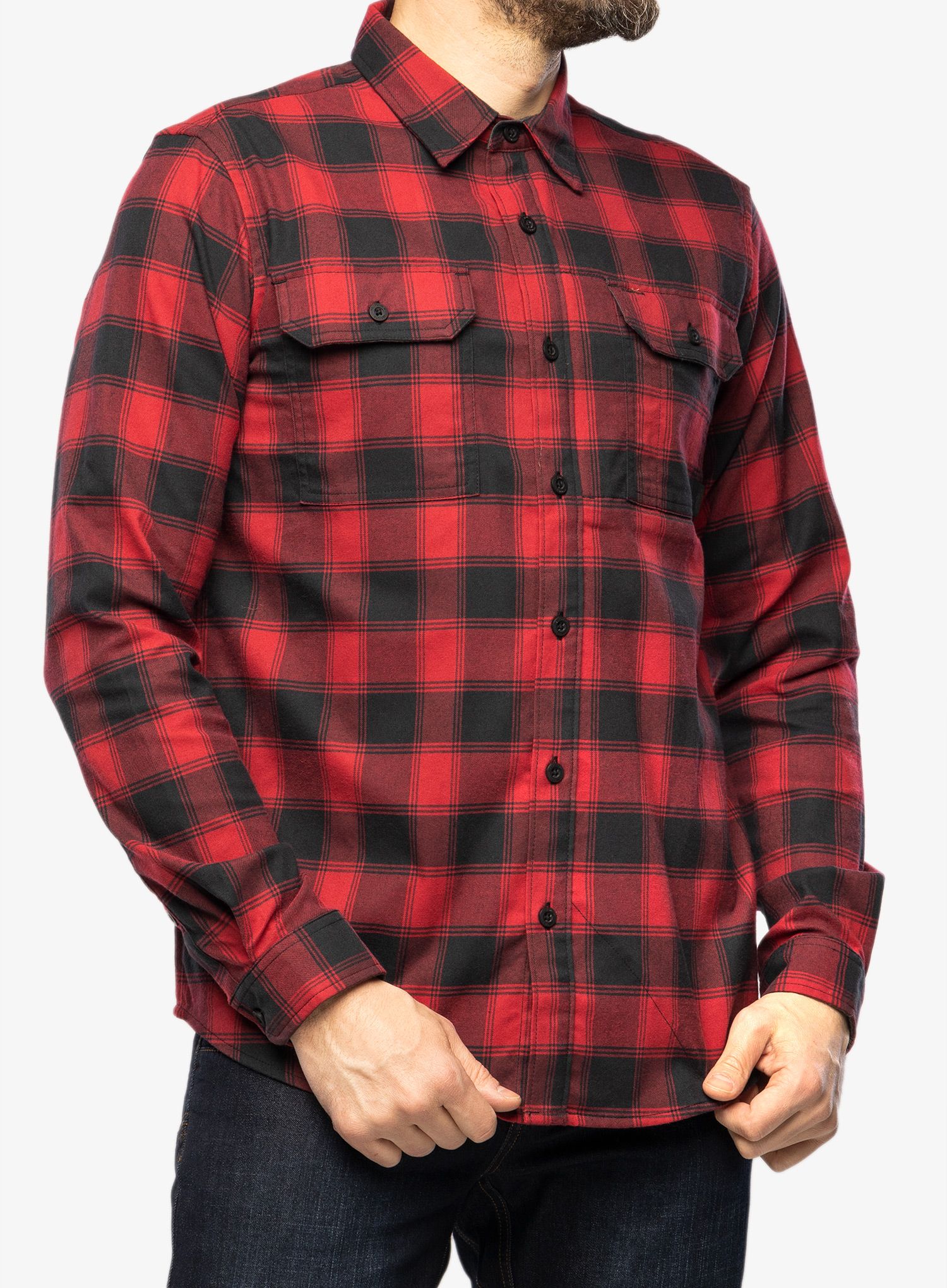 Srajca Helikon-Tex Greyman Shirt - coral crimson checkered